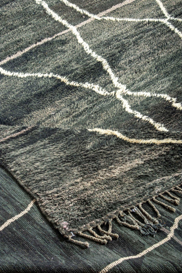 BENI MRIRT MOROCCAN RUG 8'36" X 11'31" - SK177 Dar Bouchaib Marrakech Carpets Rugs Of Morocco