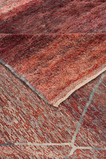 BENI MRIRT MOROCCAN RUG 9'48" X 11'15" - SK185 Dar Bouchaib Marrakech Carpets Rugs Of Morocco