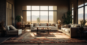 ouziris_A_LIGHT_IMAGE_OF_A_MOROCCAN_RUG_IN_A_LIVING_ROOM_c7958c26-a6e9-48ff-952f-a9a489b72308 - Rugs Of Morocco