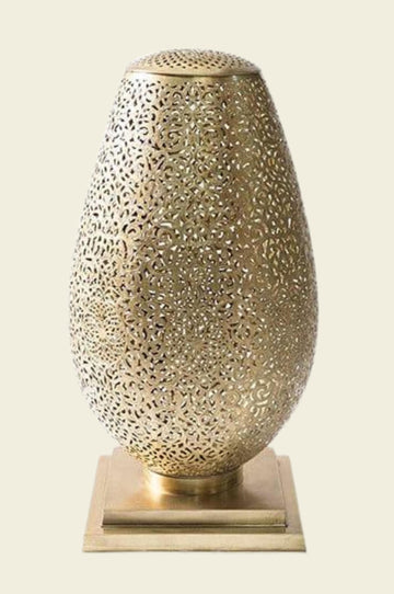 Table lamps square base Complexe Bouchaib Marrakech table lamps Rugs Of Morocco