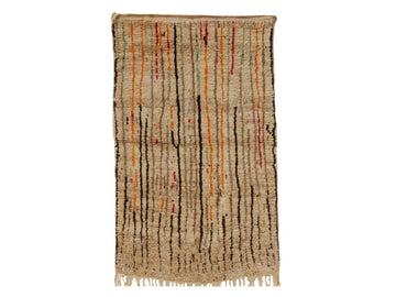 Vintage Moroccan Rug - Oued Morocco Collection Azilal Rugs Of Morocco