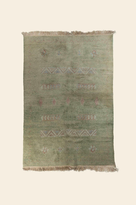 BENI MGUILD MOROCCAN RUG 6'43" X 9'38" - DS111 Complexe Bouchaib Carpets Rugs Of Morocco