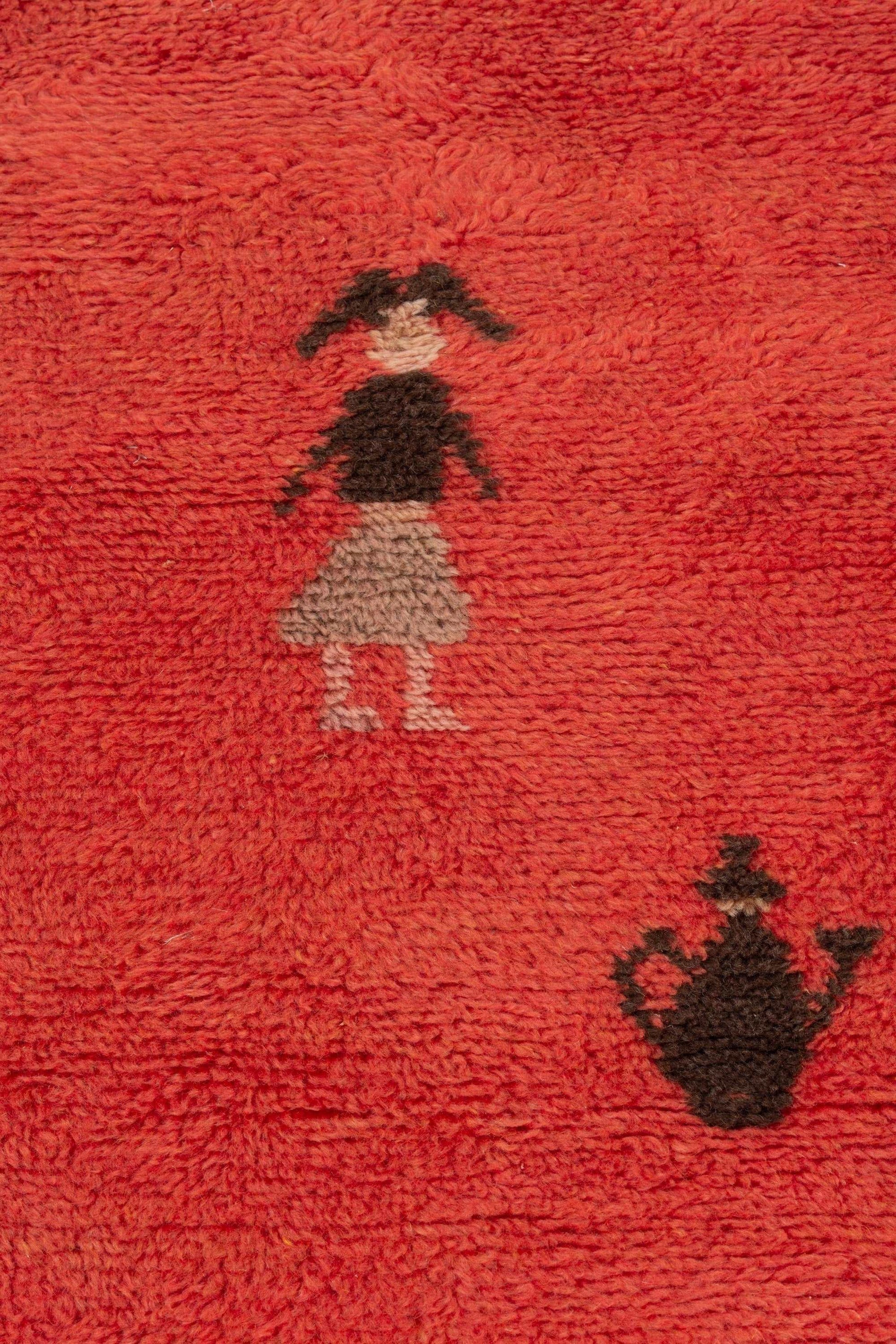 BENI MGUILD MOROCCAN RUG 6'56" X 9'84" - DS110 Dar Bouchaib Marrakech Carpets Rugs Of Morocco