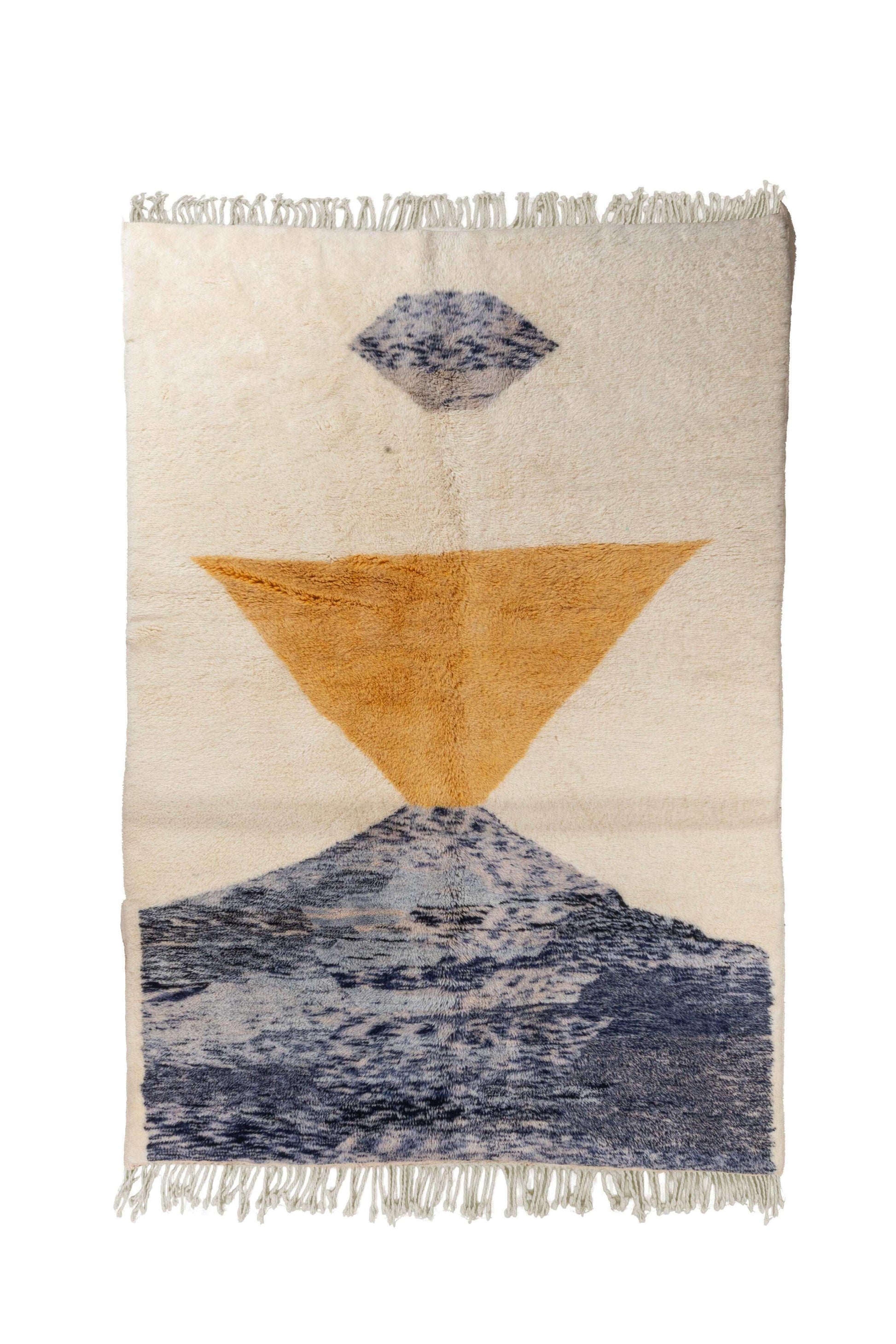 BENI MRIRT MOROCCAN RUG 7'11" X 10'30" - SK153 Dar Bouchaib Marrakech Carpets Rugs Of Morocco