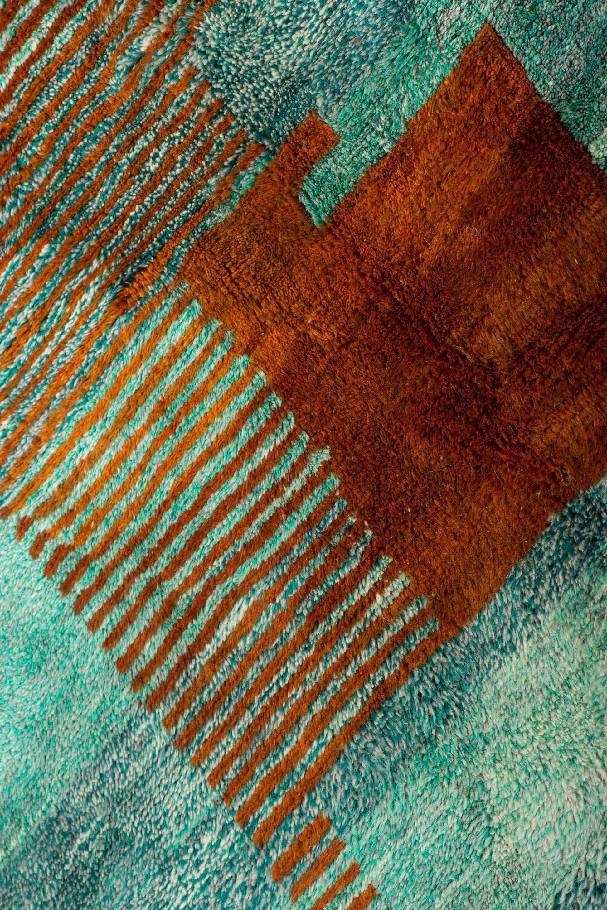 BENI MRIRT MOROCCAN RUG 8'10" X 10'66" - SK169 Dar Bouchaib Marrakech Carpets Rugs Of Morocco