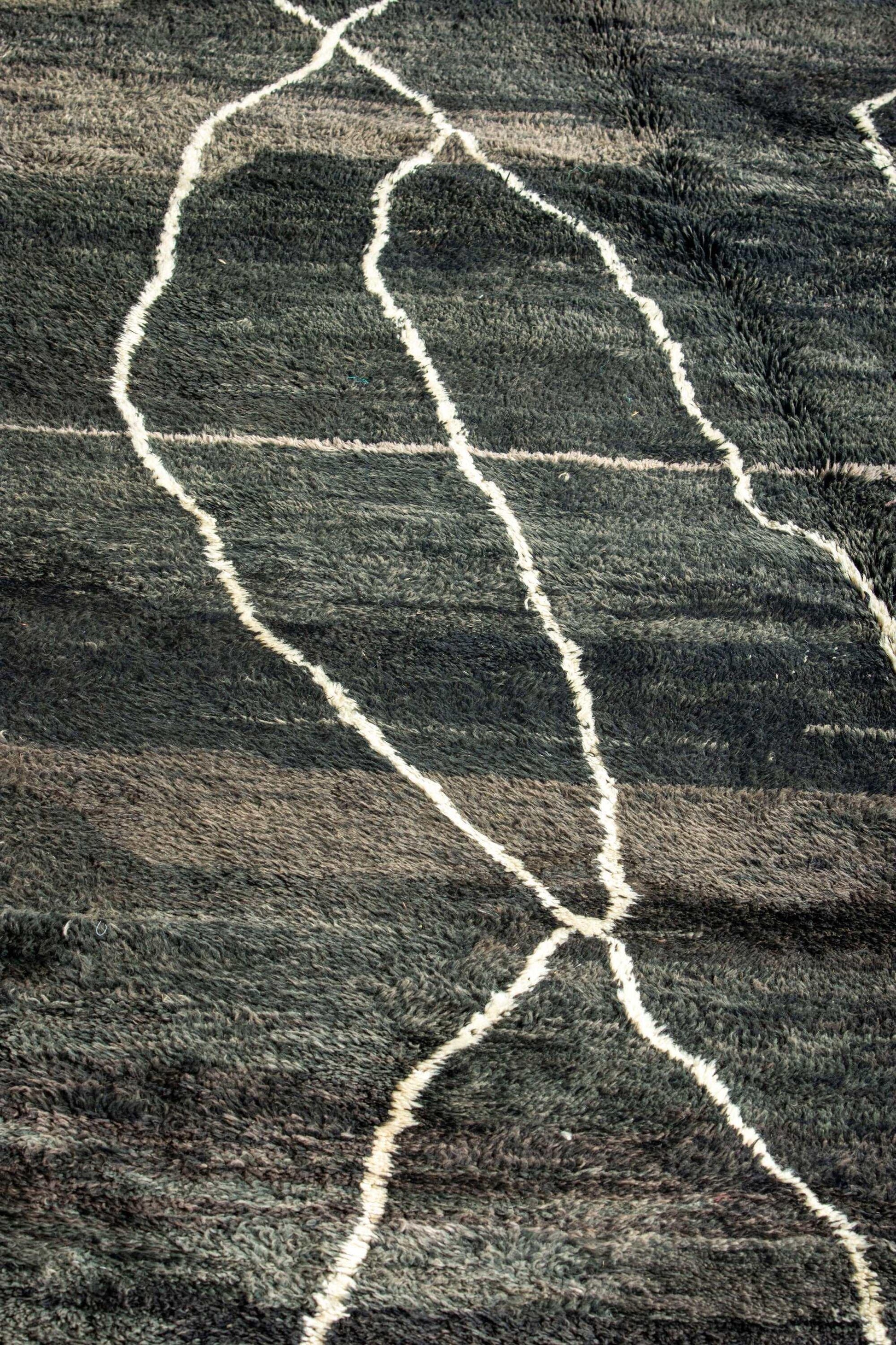 BENI MRIRT MOROCCAN RUG 8'36" X 11'31" - SK177 Dar Bouchaib Marrakech Carpets Rugs Of Morocco