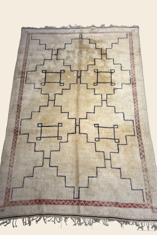 BENI MRIRT RUG 6'16" X 8'98" - SK131 Dar Bouchaib Marrakech Carpets Rugs Of Morocco