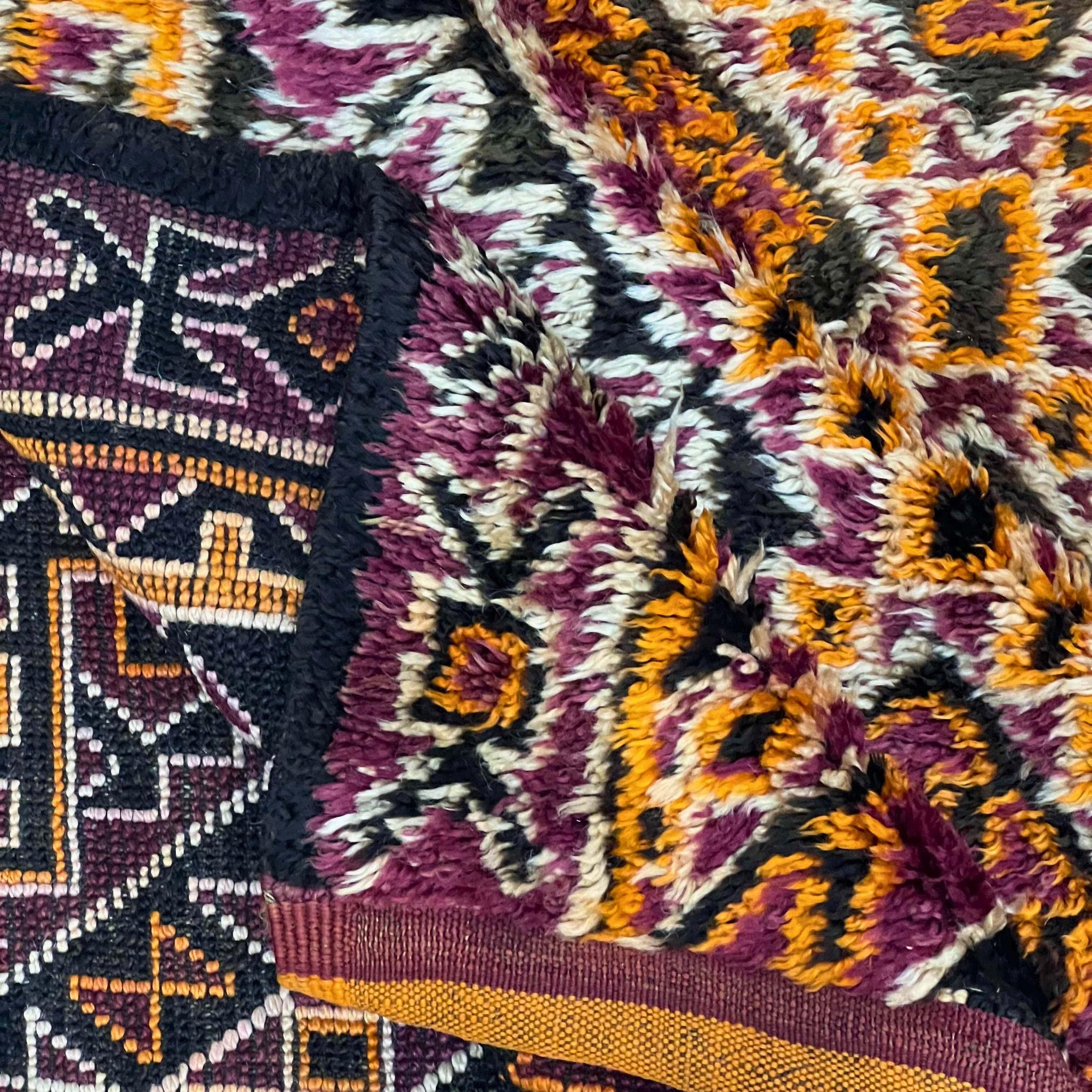 BENI MGUILD MOROCCAN RUG 6'1" * 13'2" - DS121 Dar Bouchaib Marrakech Carpets Rugs Of Morocco