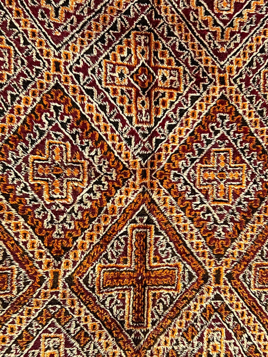 BENI MGUILD MOROCCAN RUG 6'1" * 13'2" - DS121 Dar Bouchaib Marrakech Carpets Rugs Of Morocco