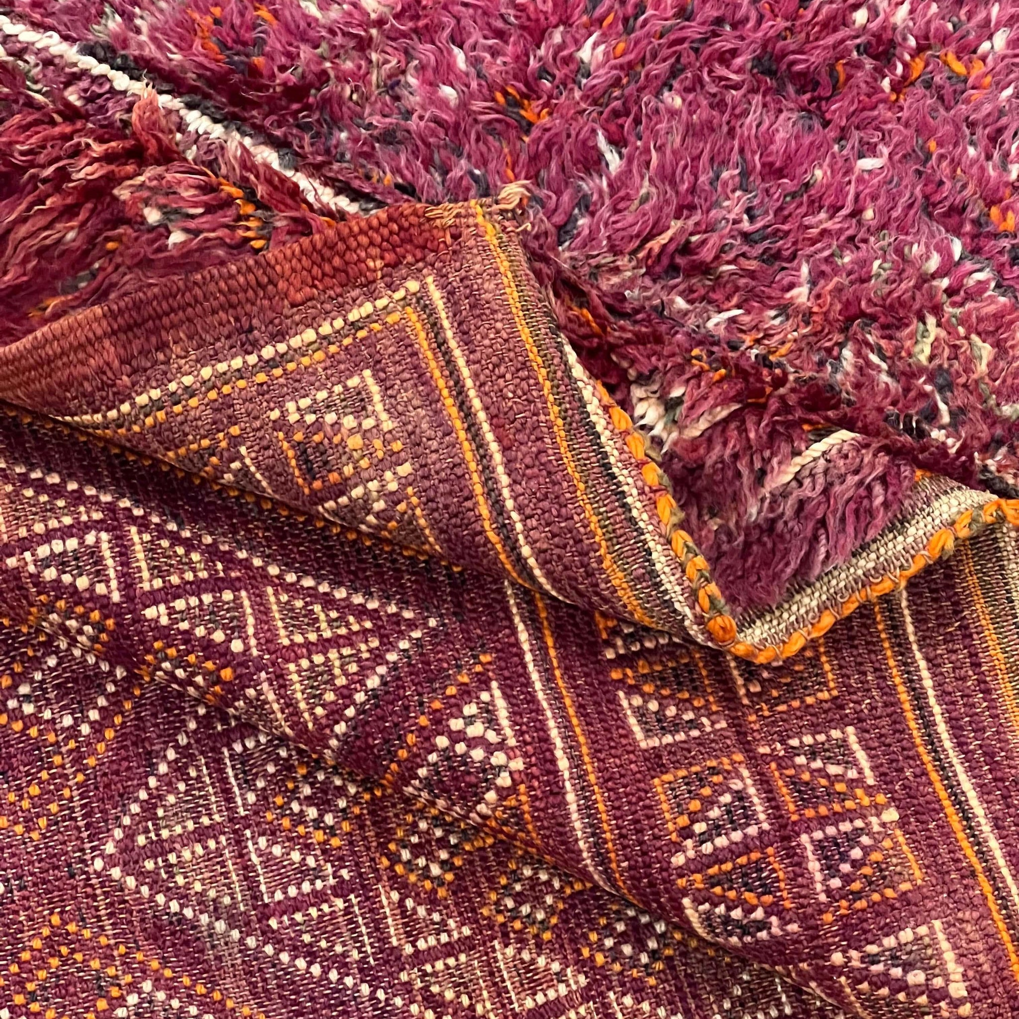 BENI MGUILD MOROCCAN RUG 6'5" * 9'9" - DS123 Dar Bouchaib Marrakech Carpets Rugs Of Morocco