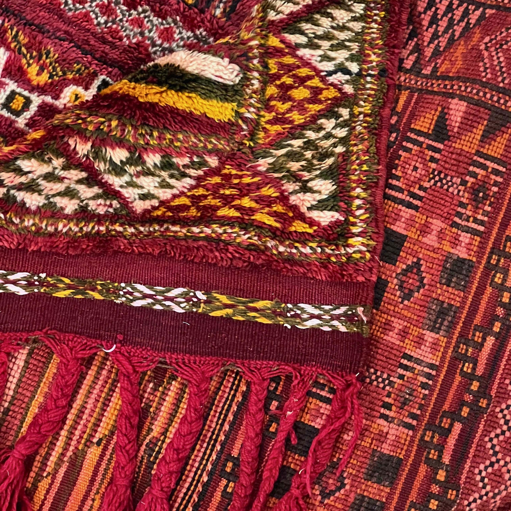 BENI MGUILD RUG 7'3" * 9'11" - DS127 Dar Bouchaib Marrakech Carpets Rugs Of Morocco