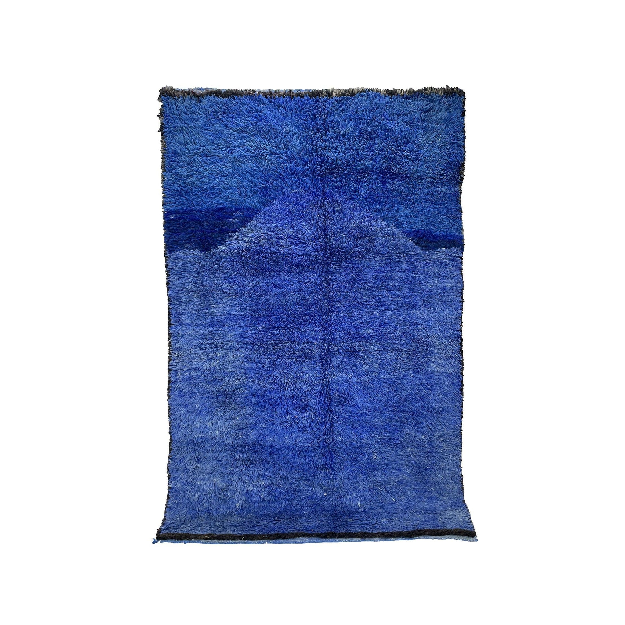 Blue Moroccan Rug - Tansaw Morocco Collection Boujaad Rugs Of Morocco