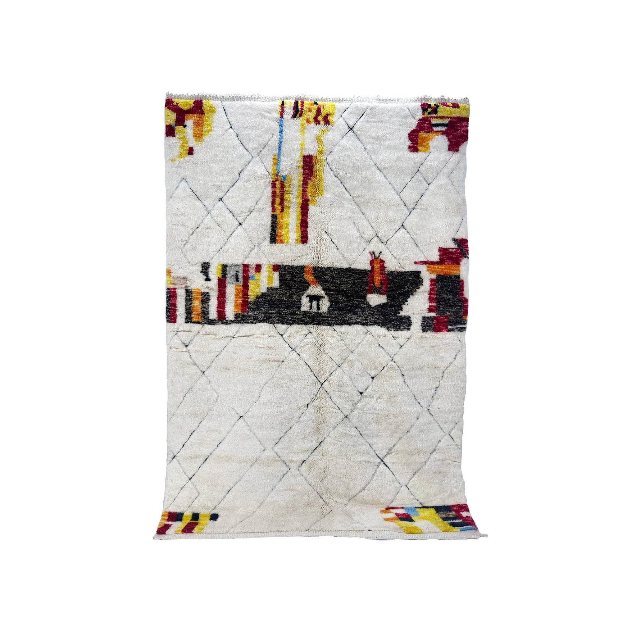 Custom Moroccan Rug - Firouza Morocco Collection Beni Ourain Rugs Of Morocco