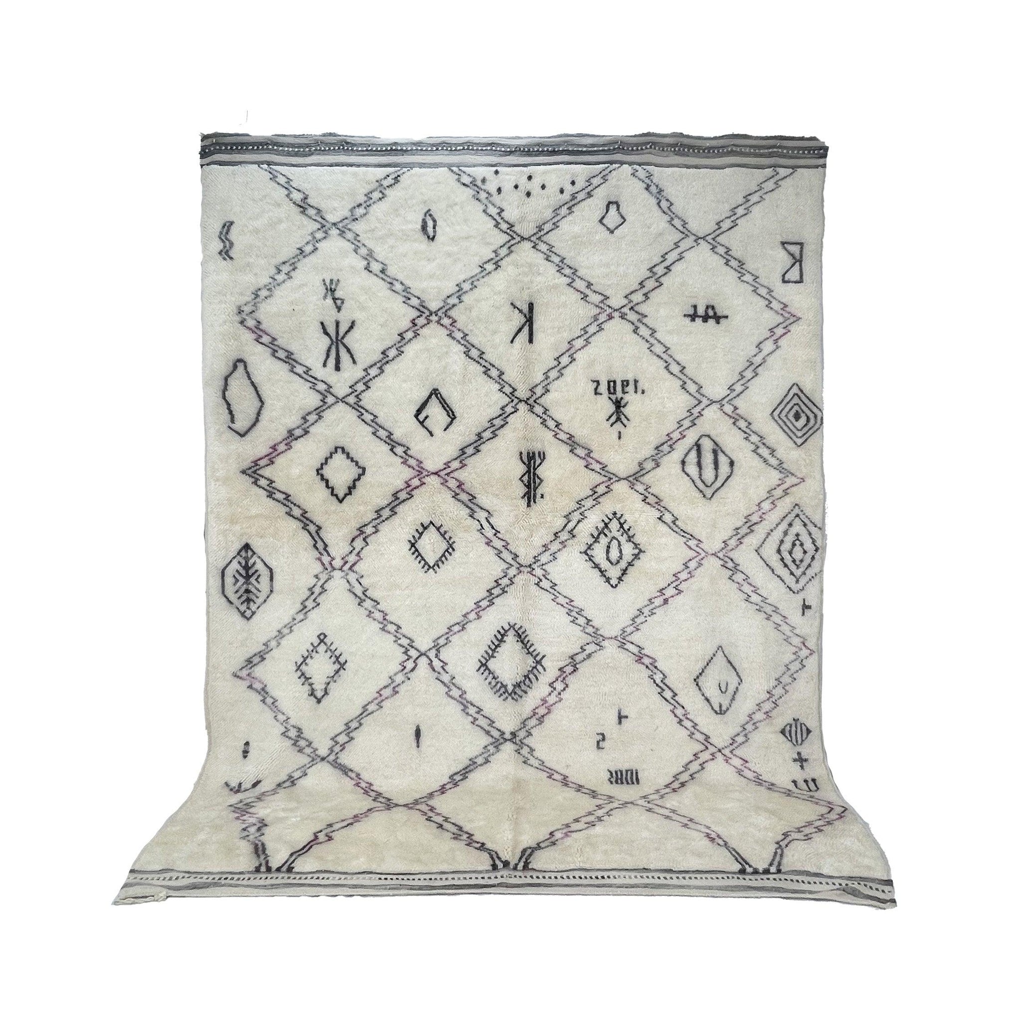 Custom Moroccan Rug - Ighlai Morocco Collection Beni Ourain Rugs Of Morocco