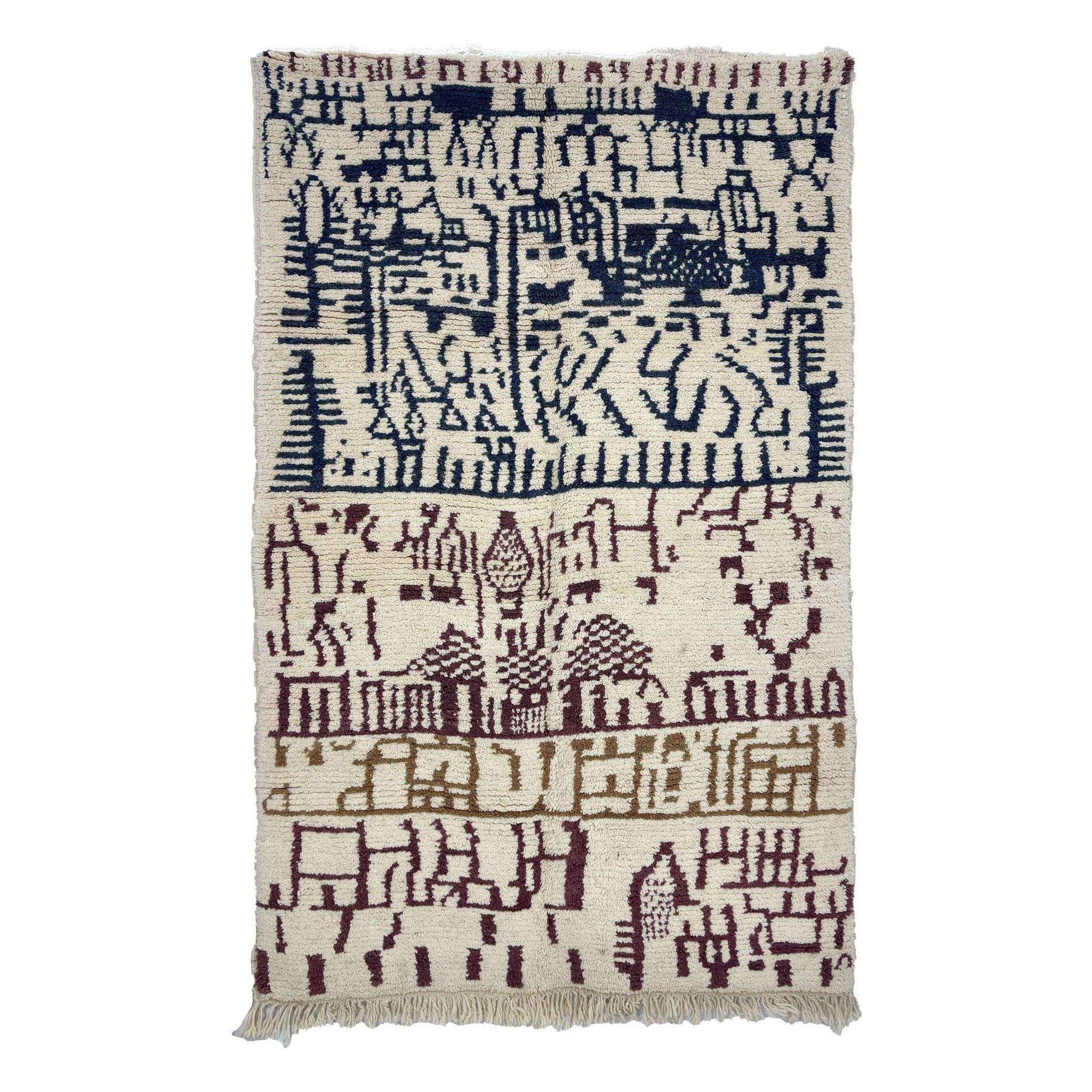 Custom Moroccan Rug - Rachida Morocco Collection Boujaad Rugs Of Morocco
