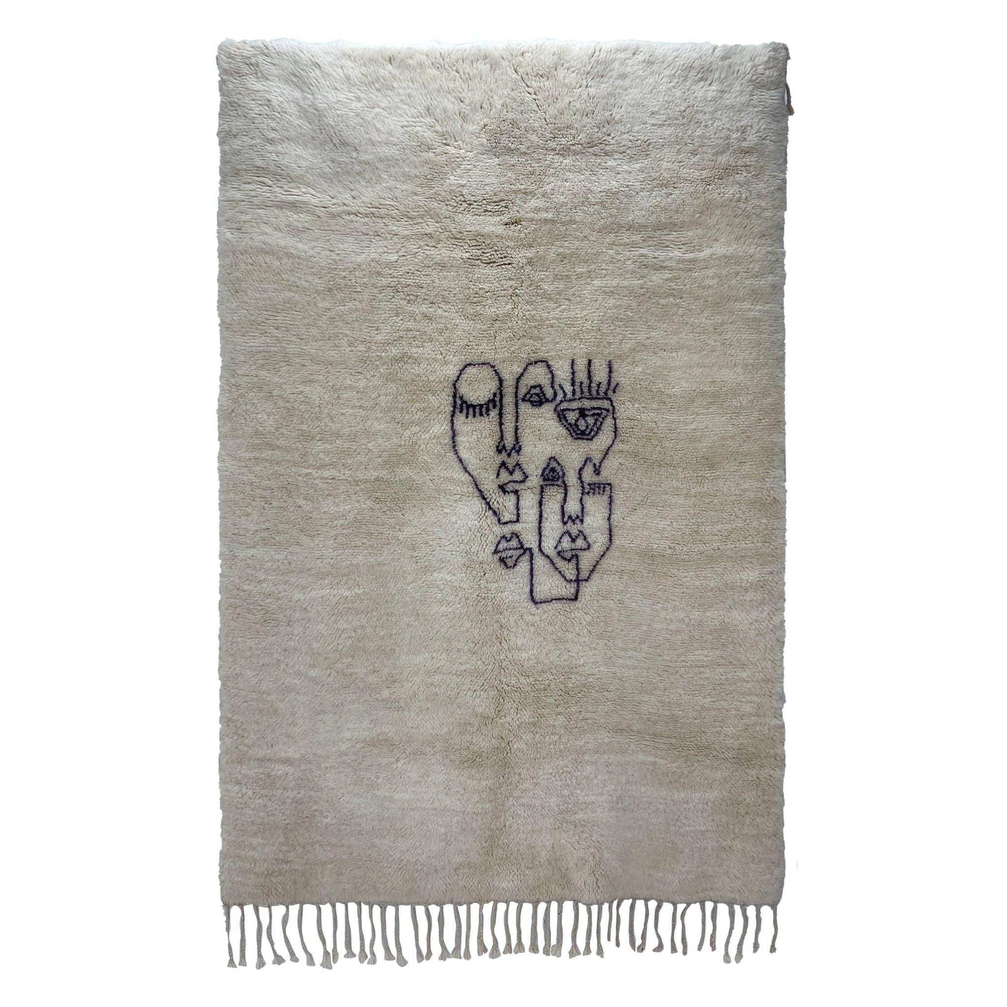 Custom Moroccan Rug - Wijh Morocco Collection Beni Ourain Rugs Of Morocco