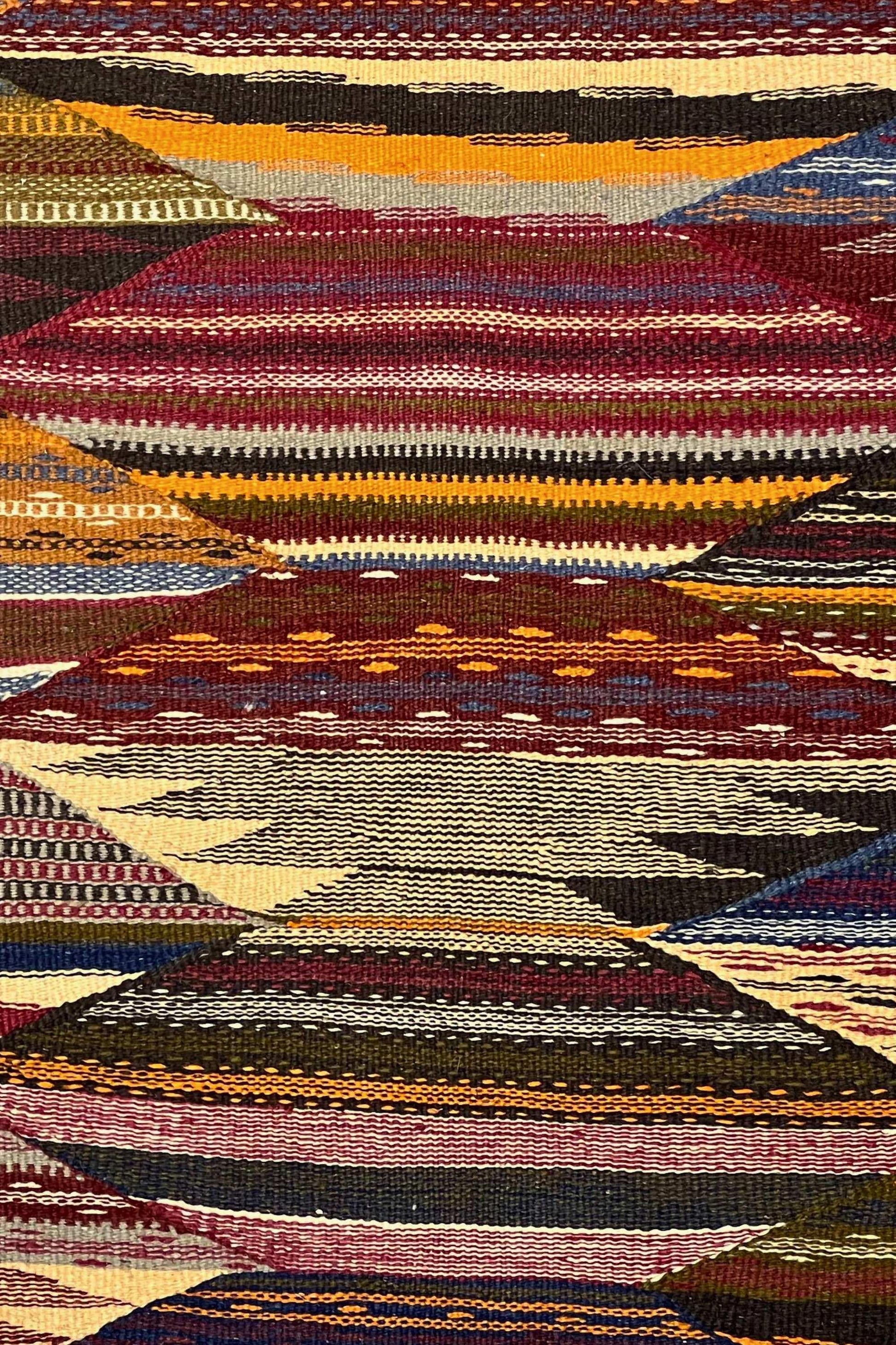 KILIM MOROCCAN RUG - KL107 - 5'4" X 8'3" Dar Bouchaib Marrakech Carpets Rugs Of Morocco