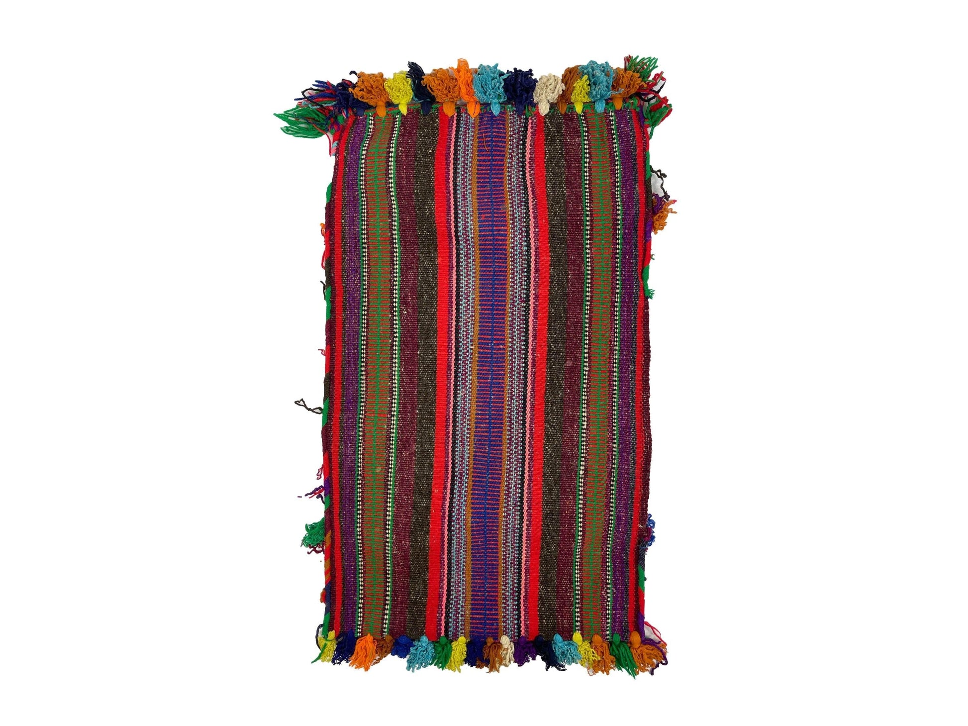 Kinza - Handmade Moroccan Cushion with Tassel Morocco Collection pillows Rugs Of Morocco