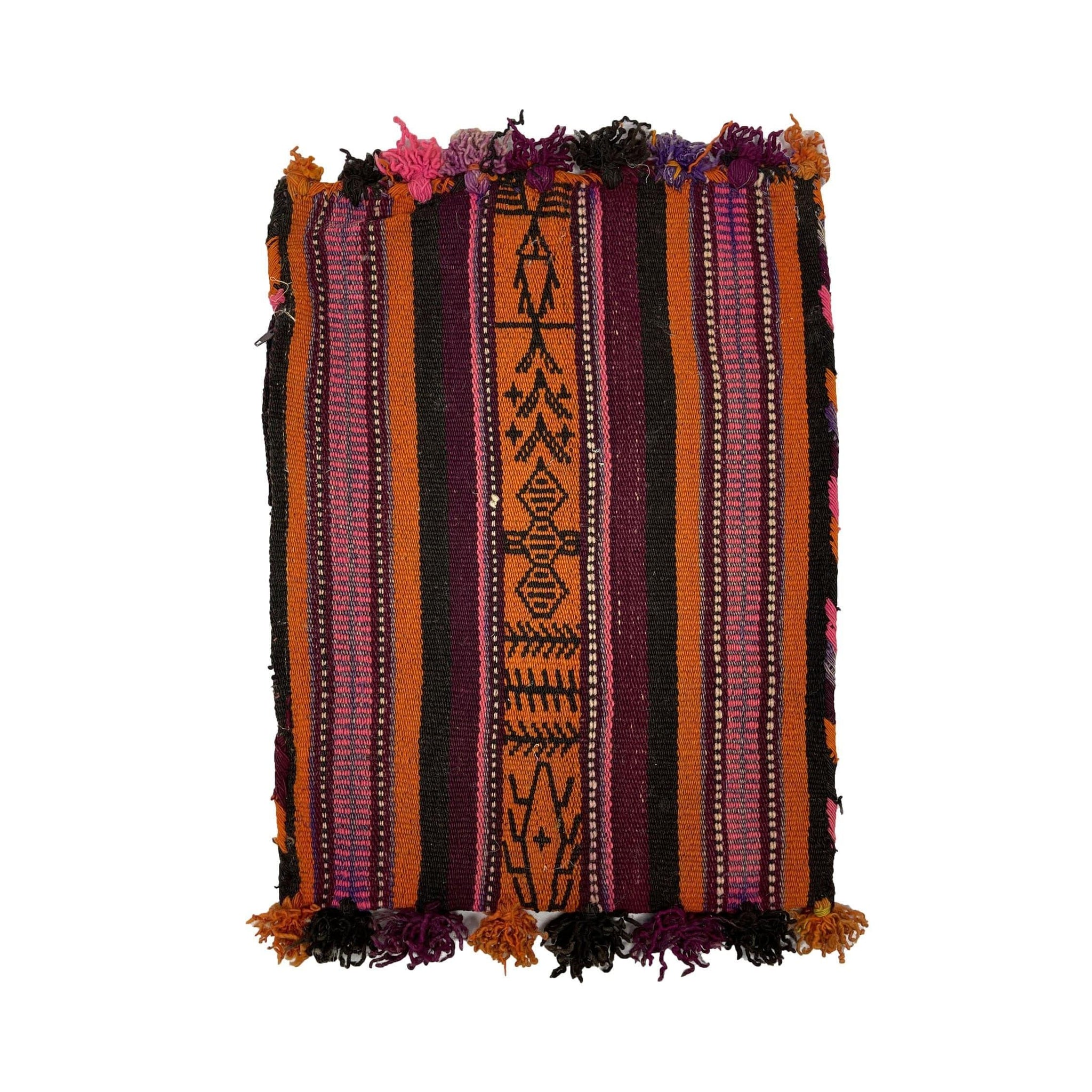 Mahyar - Vintage Berber Weaving Moroccan Cushion Morocco Collection pillows Rugs Of Morocco