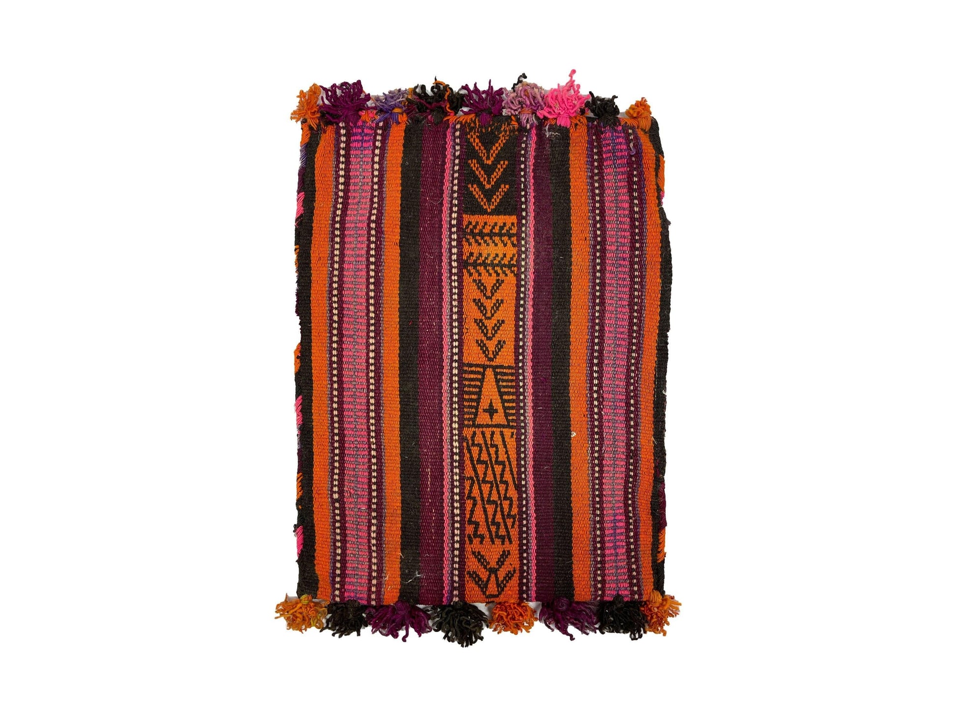 Mahyar - Vintage Berber Weaving Moroccan Cushion Morocco Collection pillows Rugs Of Morocco