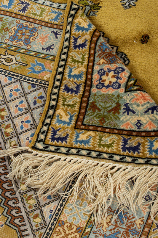 RBATI MOROCCAN CARPET 4'85" X 6'56" - PM110 Dar Bouchaib Marrakech Carpets Rugs Of Morocco