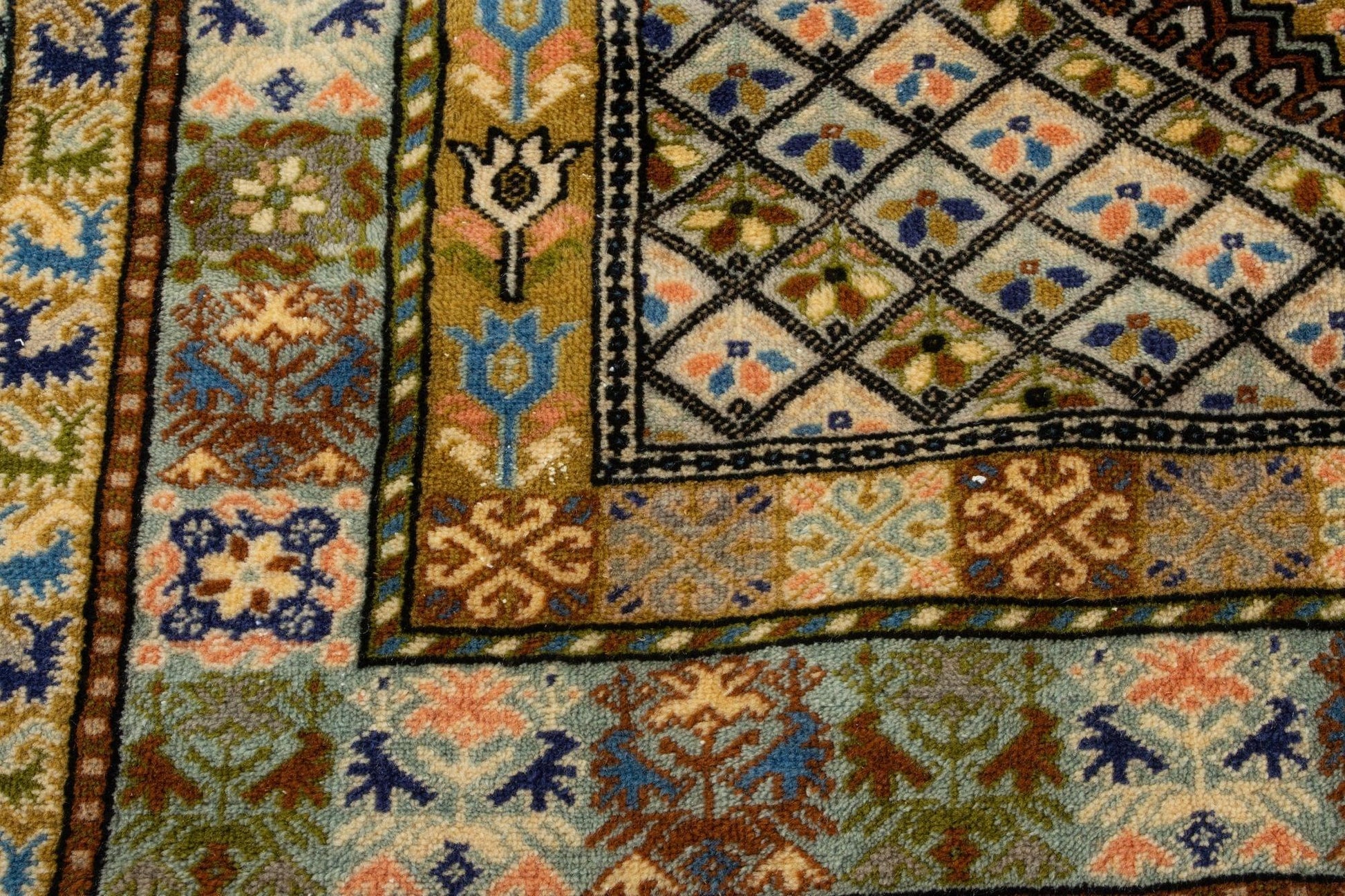 RBATI MOROCCAN CARPET 4'85" X 6'56" - PM110 Dar Bouchaib Marrakech Carpets Rugs Of Morocco