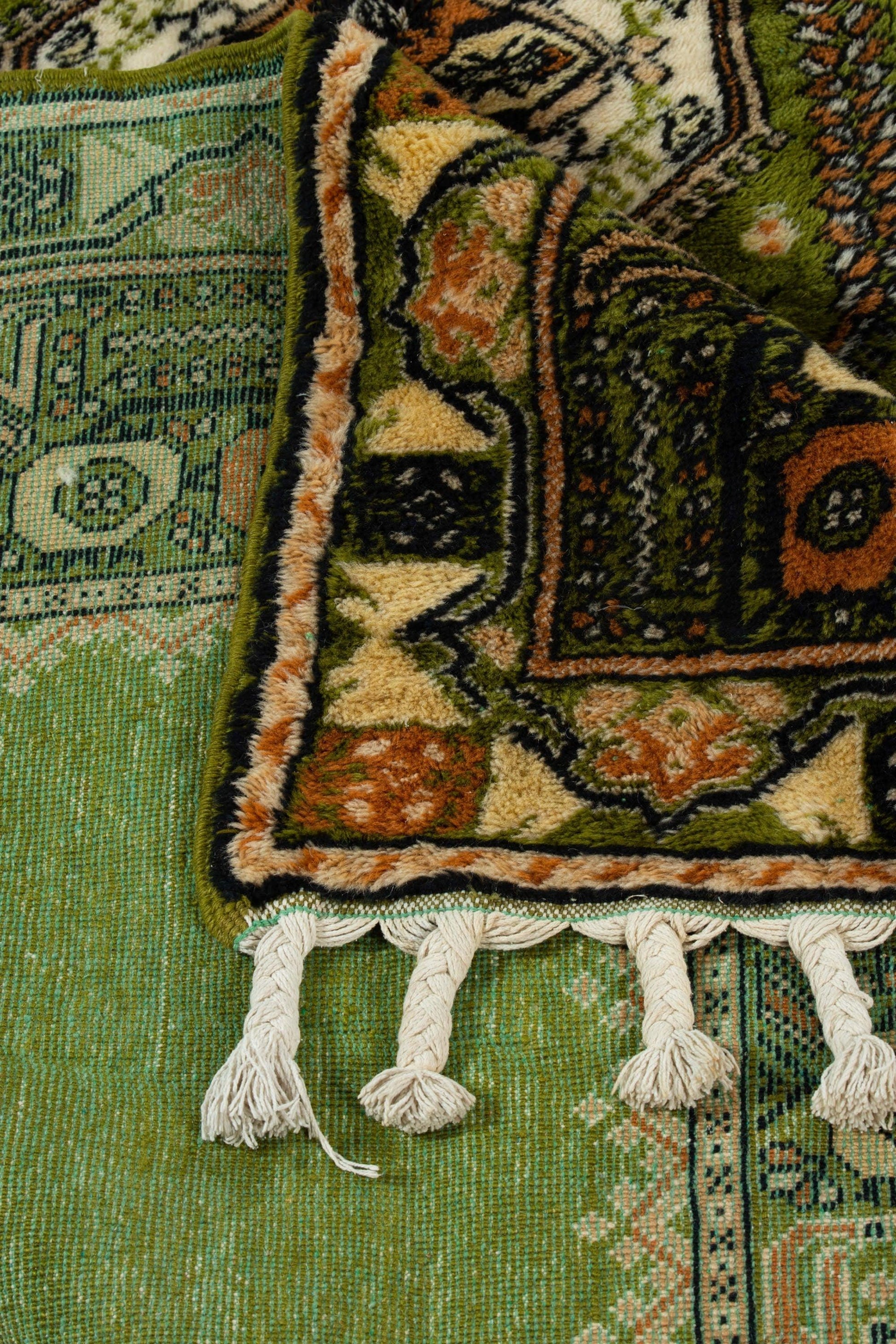RBATI MOROCCAN CARPET 6'26" X 9'61" - PM107 Complexe Bouchaib Carpets Rugs Of Morocco