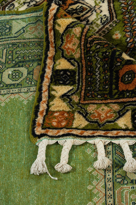 RBATI MOROCCAN CARPET 6'26" X 9'61" - PM107 Complexe Bouchaib Carpets Rugs Of Morocco