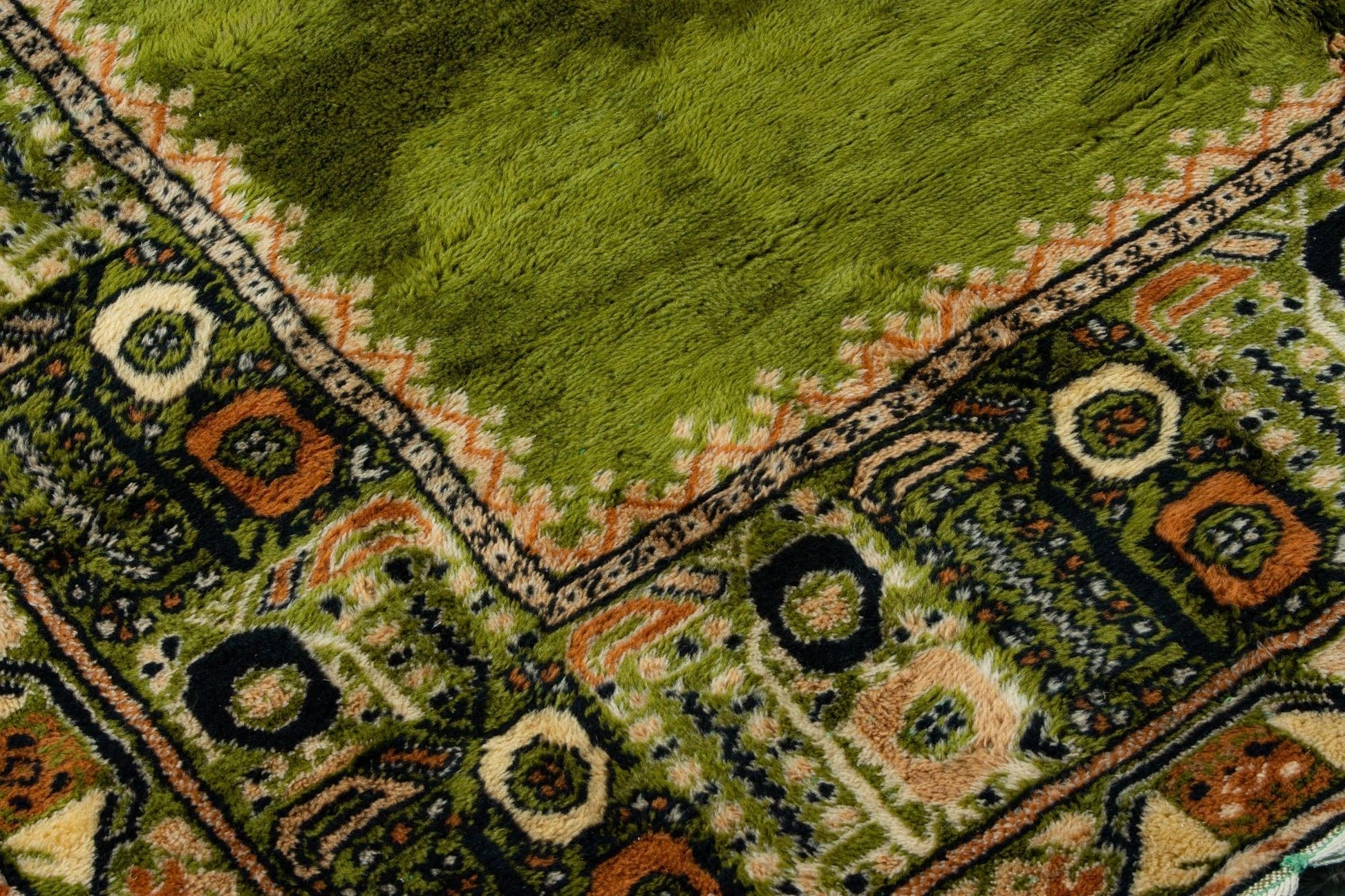 RBATI MOROCCAN CARPET 6'26" X 9'61" - PM107 Complexe Bouchaib Carpets Rugs Of Morocco
