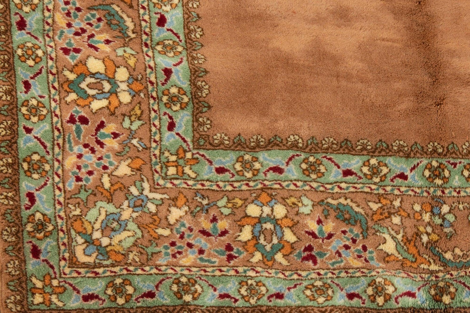 RBATI MOROCCAN CARPET 6'33" X 9'51" - PM112 Complexe Bouchaib Carpets Rugs Of Morocco