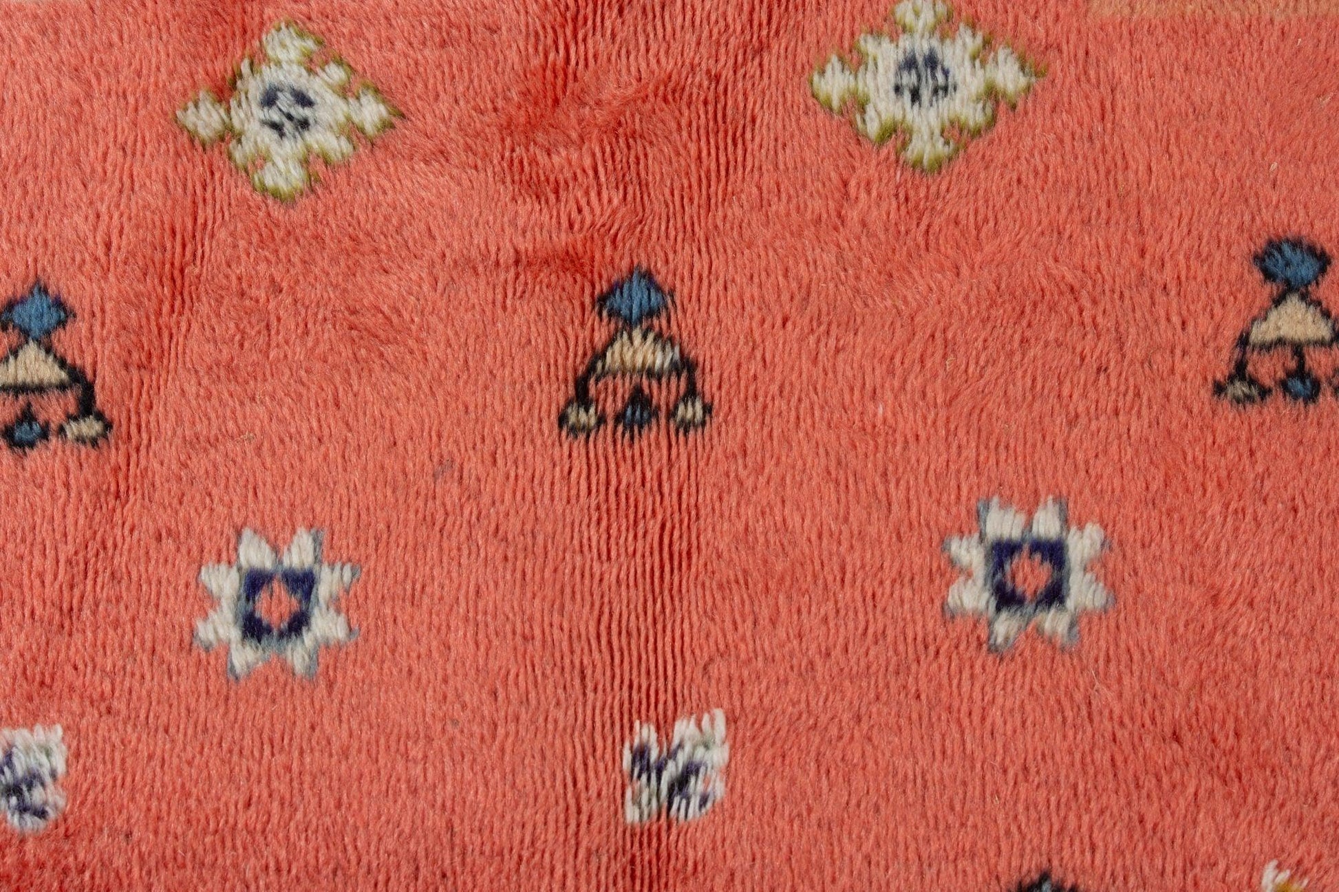 RBATI MOROCCAN CARPET 6'33" X 9'61" - PM106 Complexe Bouchaib Carpets Rugs Of Morocco