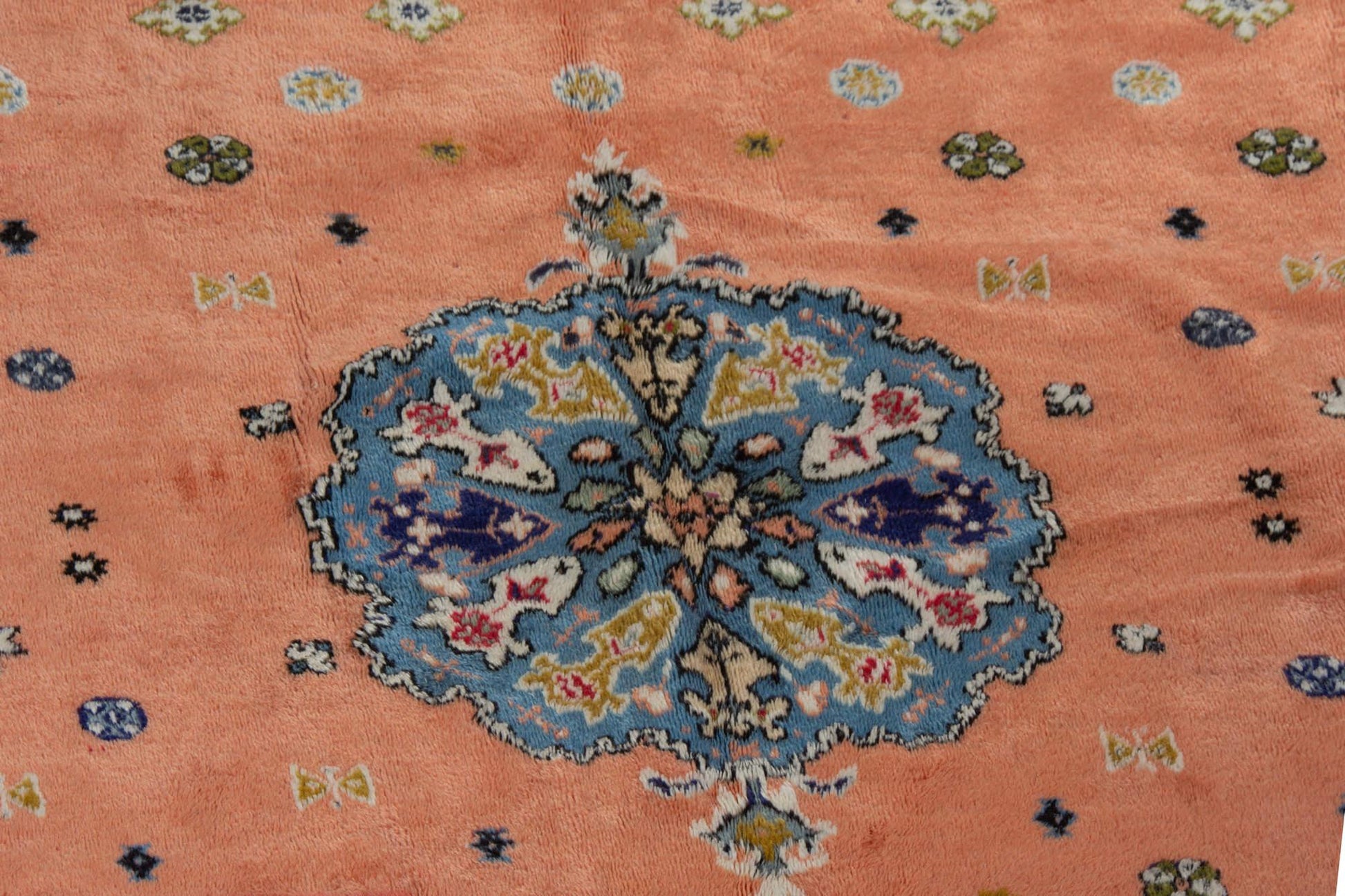 RBATI MOROCCAN CARPET 6'33" X 9'61" - PM106 Complexe Bouchaib Carpets Rugs Of Morocco