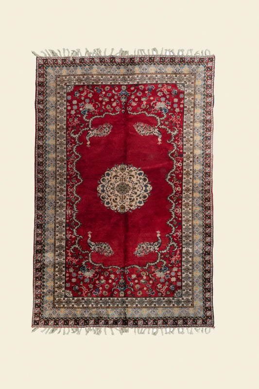RBATI MOROCCAN CARPET 6'43" X 9'80" - PM101 Dar Bouchaib Marrakech carpet Rugs Of Morocco