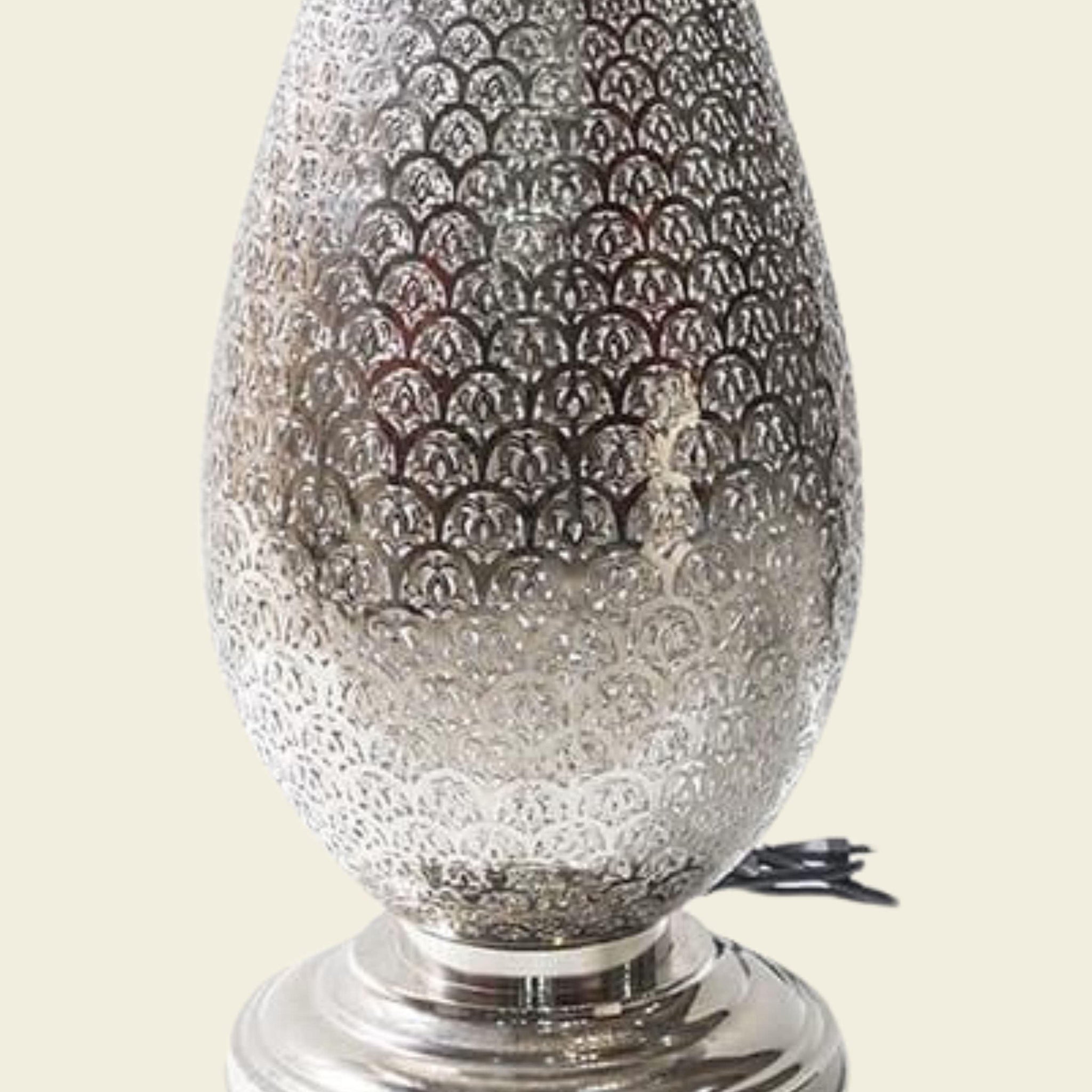 Table Lamp circle base Complexe Bouchaib Marrakech table lamps Rugs Of Morocco