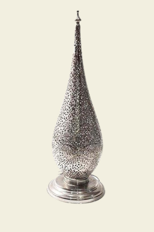 Table Lamps Silver Complexe Bouchaib Marrakech table lamps Rugs Of Morocco