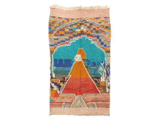 Vintage Moroccan Rug - Abeer Morocco Collection Boujaad Rugs Of Morocco