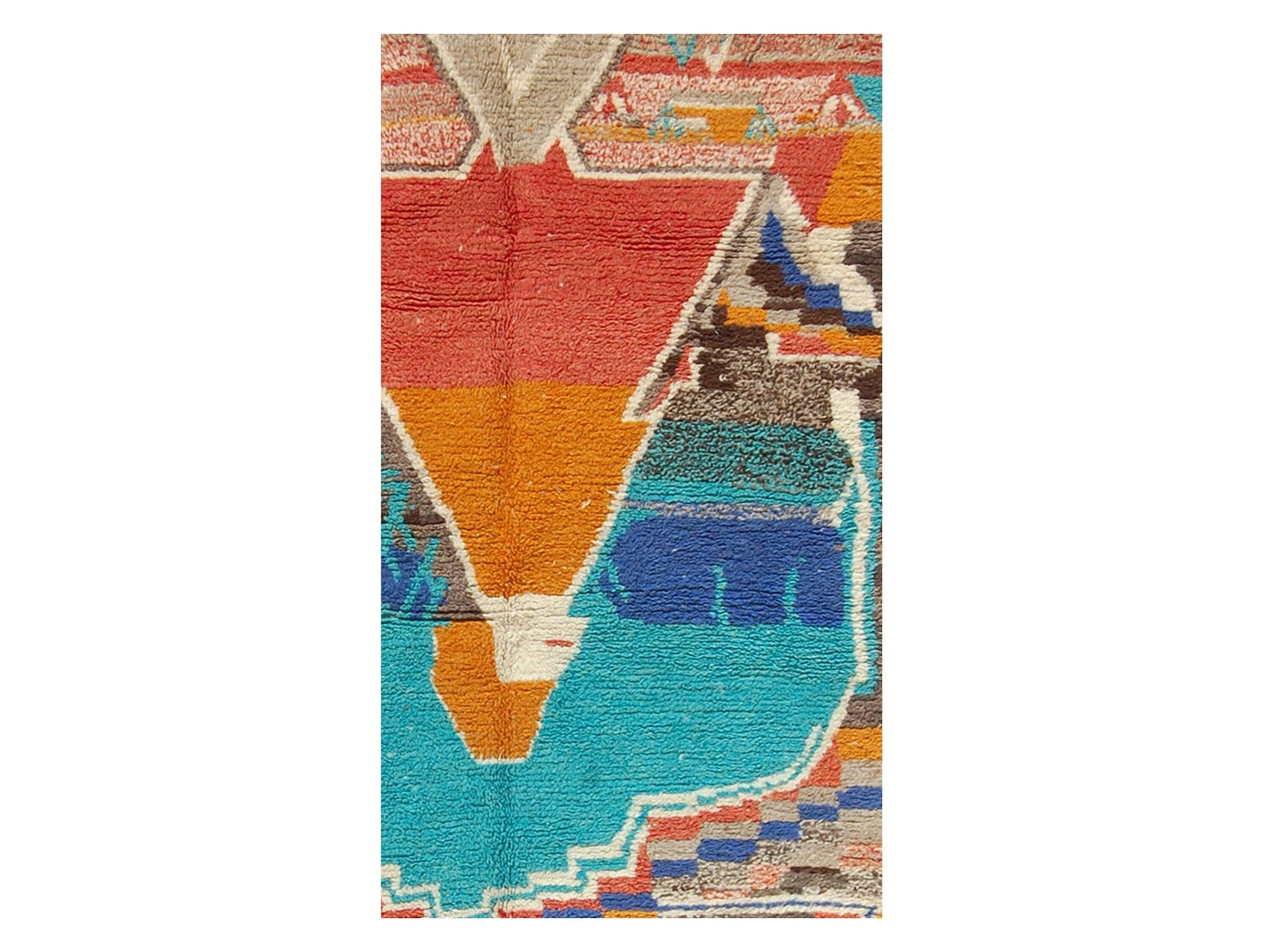 Vintage Moroccan Rug - Abeer Morocco Collection Boujaad Rugs Of Morocco