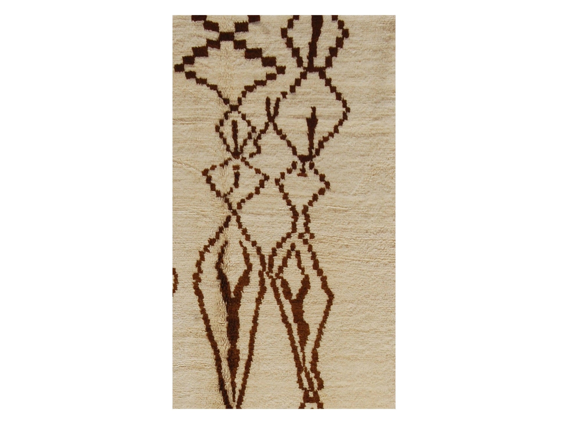 Vintage Moroccan Rug - Abstract Morocco Collection Azilal Rugs Of Morocco