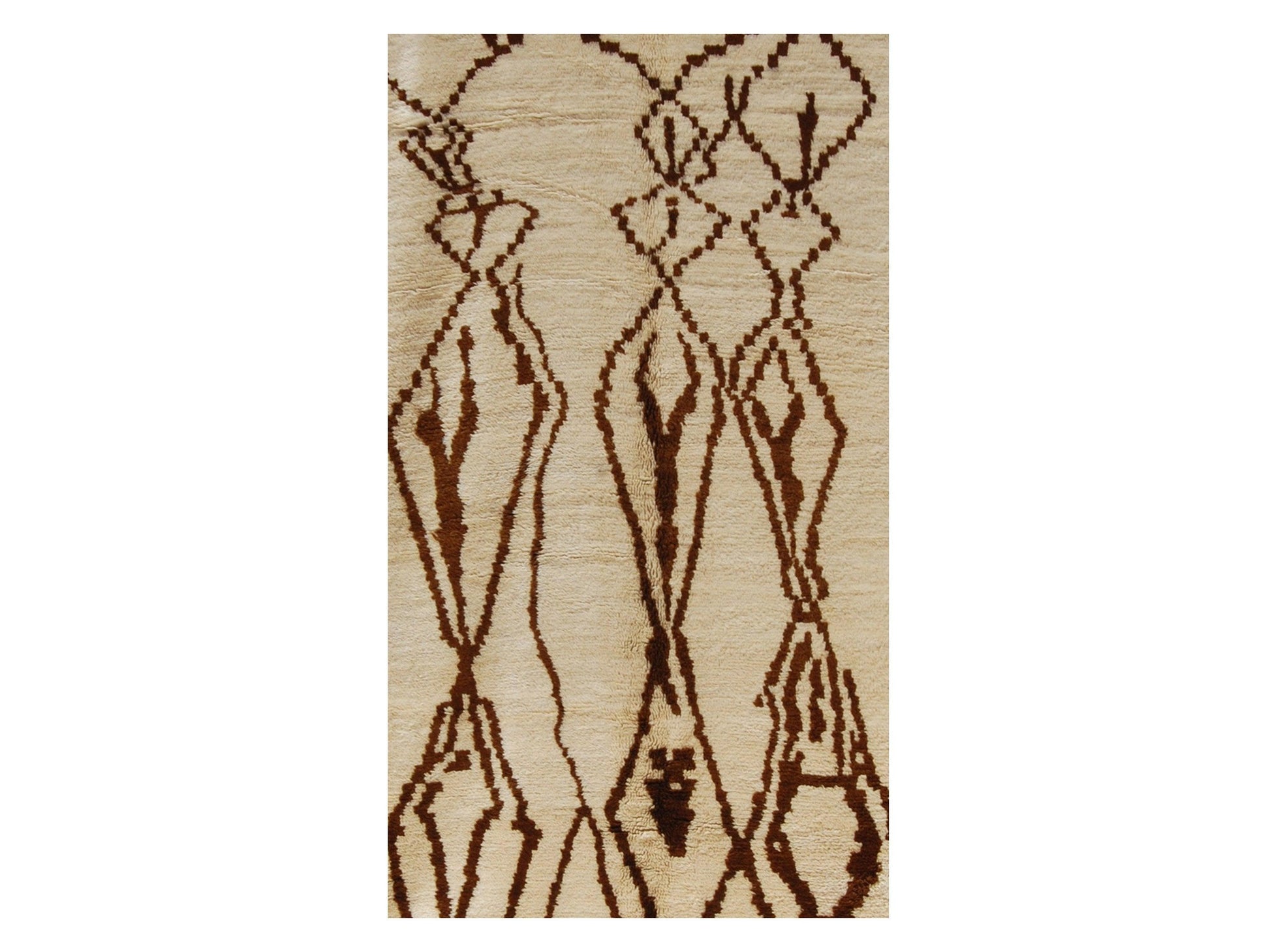 Vintage Moroccan Rug - Abstract Morocco Collection Azilal Rugs Of Morocco