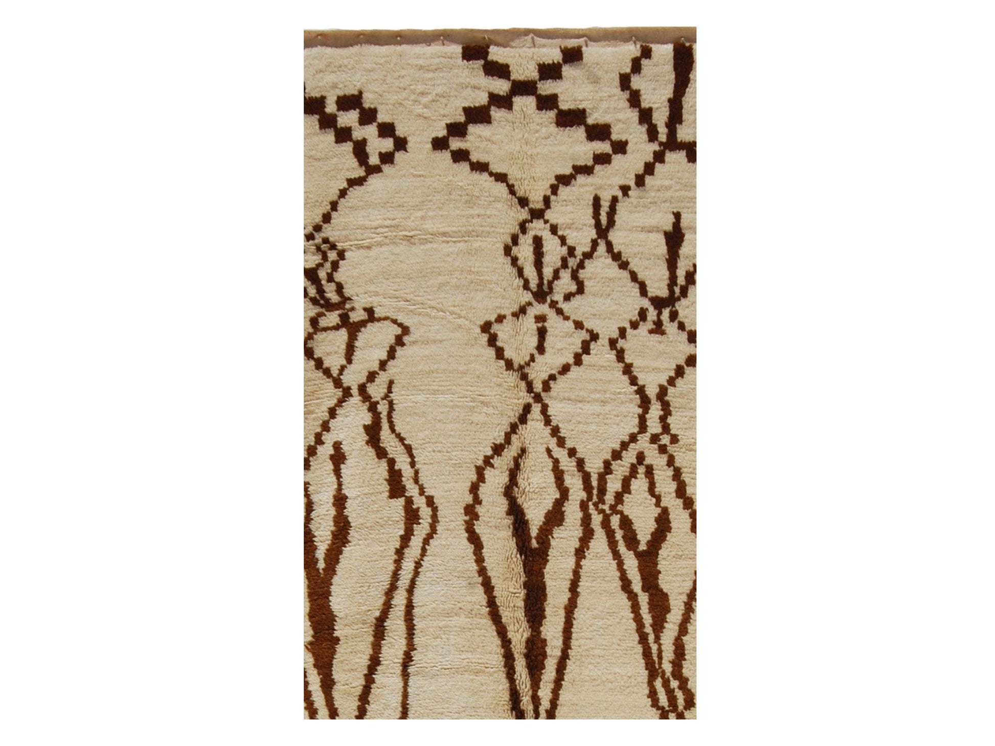 Vintage Moroccan Rug - Abstract Morocco Collection Azilal Rugs Of Morocco
