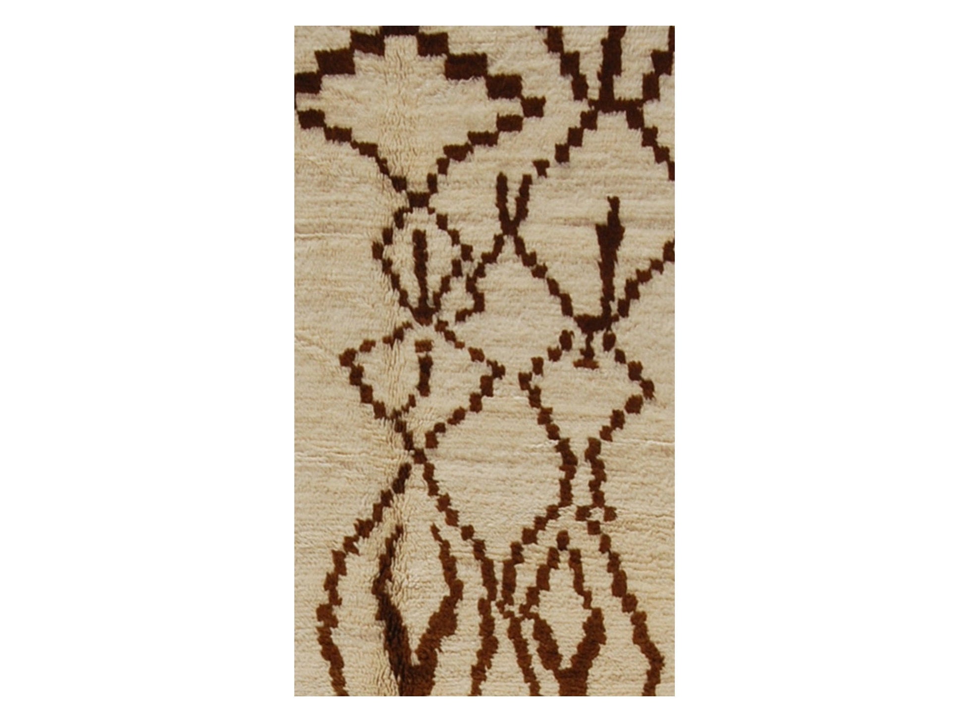 Vintage Moroccan Rug - Abstract Morocco Collection Azilal Rugs Of Morocco