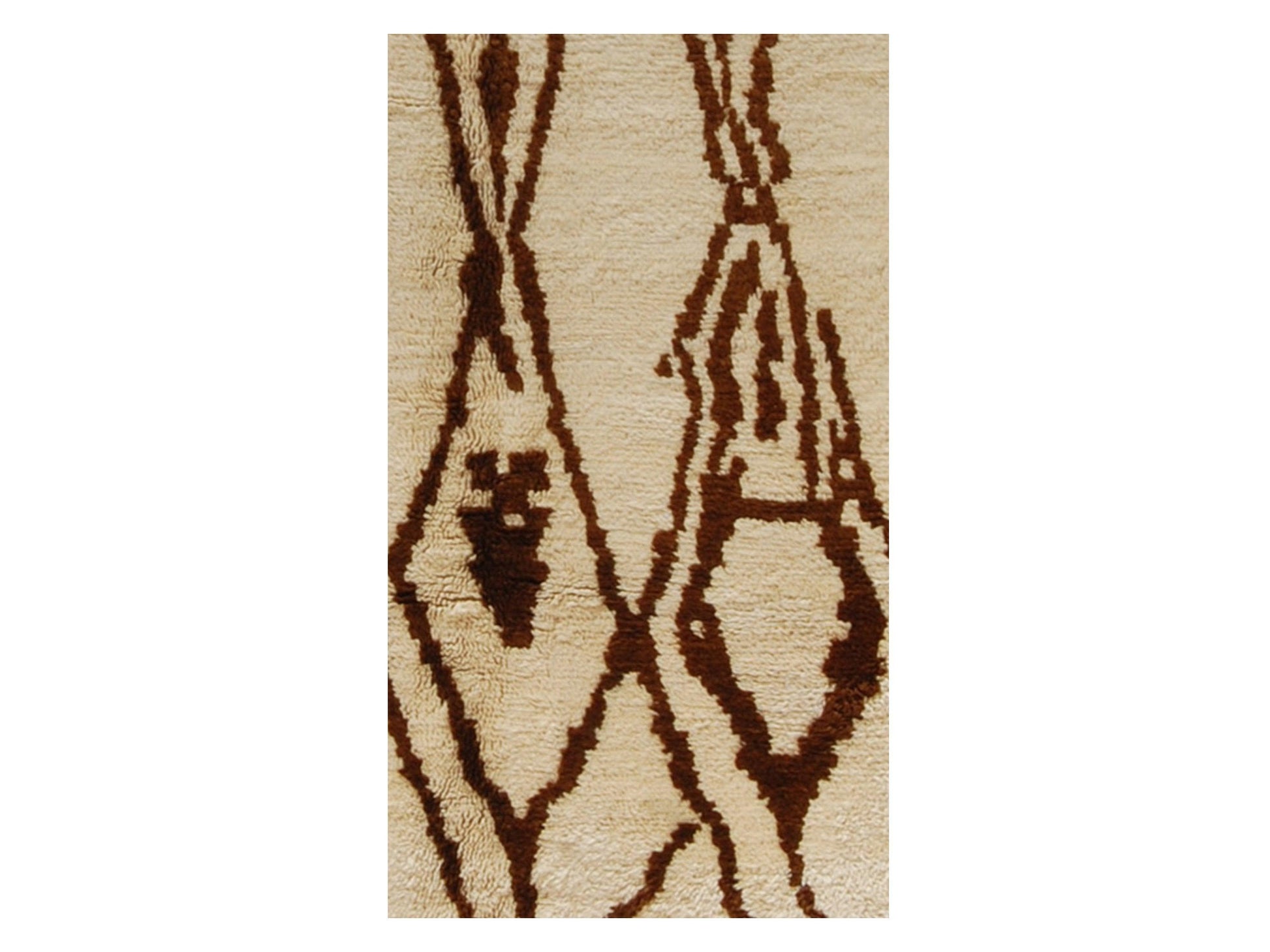 Vintage Moroccan Rug - Abstract Morocco Collection Azilal Rugs Of Morocco