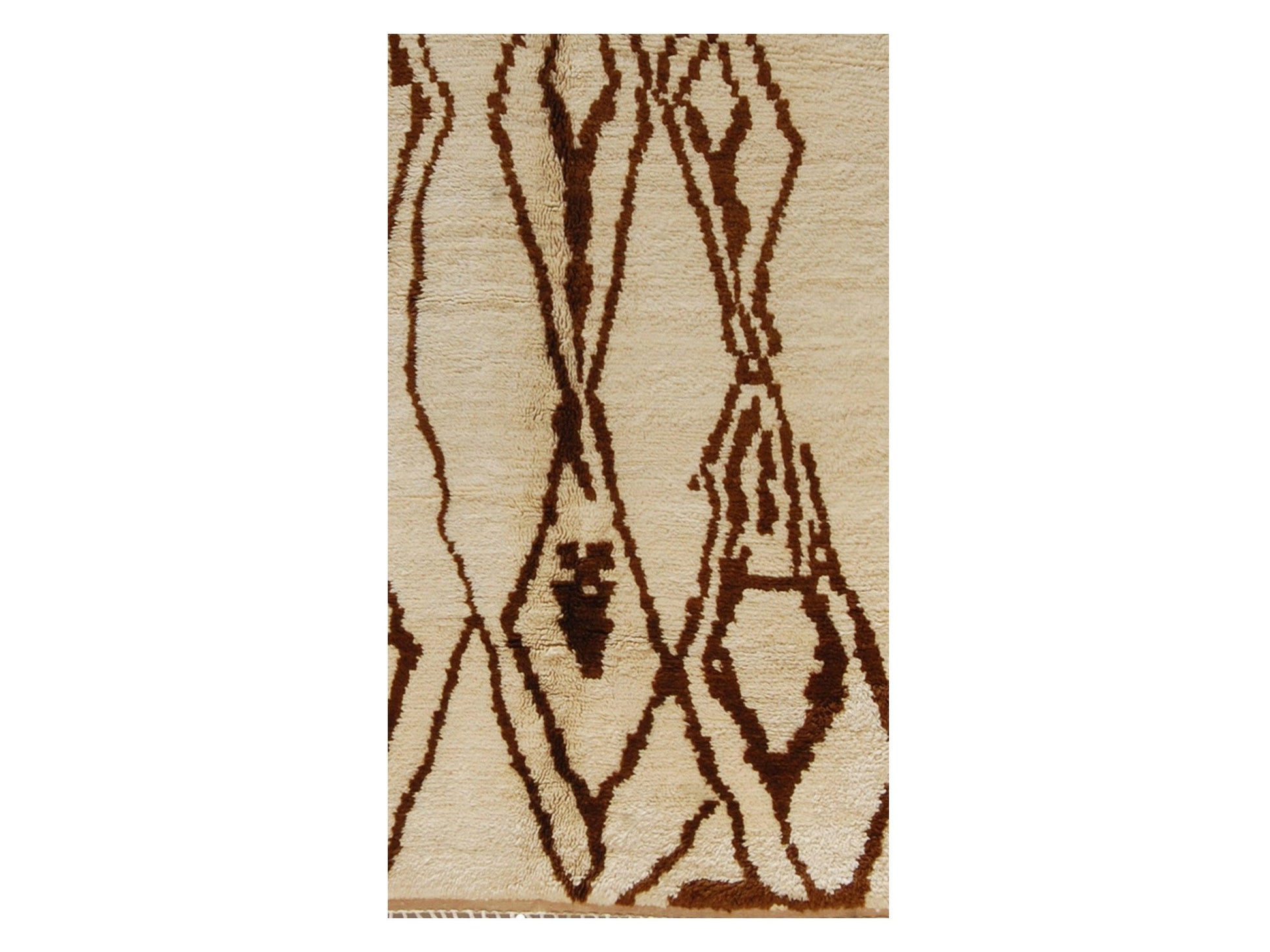 Vintage Moroccan Rug - Abstract Morocco Collection Azilal Rugs Of Morocco