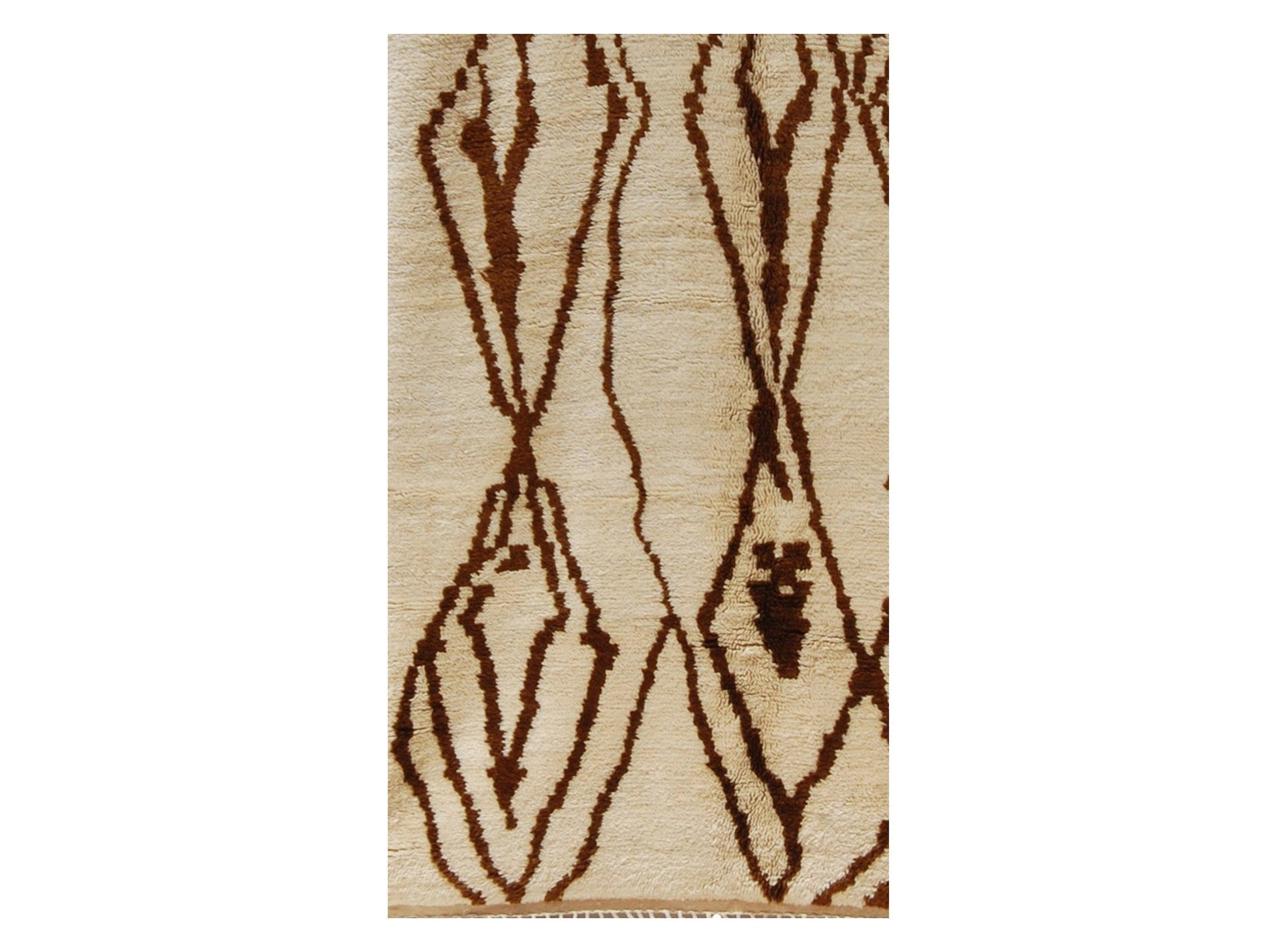 Vintage Moroccan Rug - Abstract Morocco Collection Azilal Rugs Of Morocco