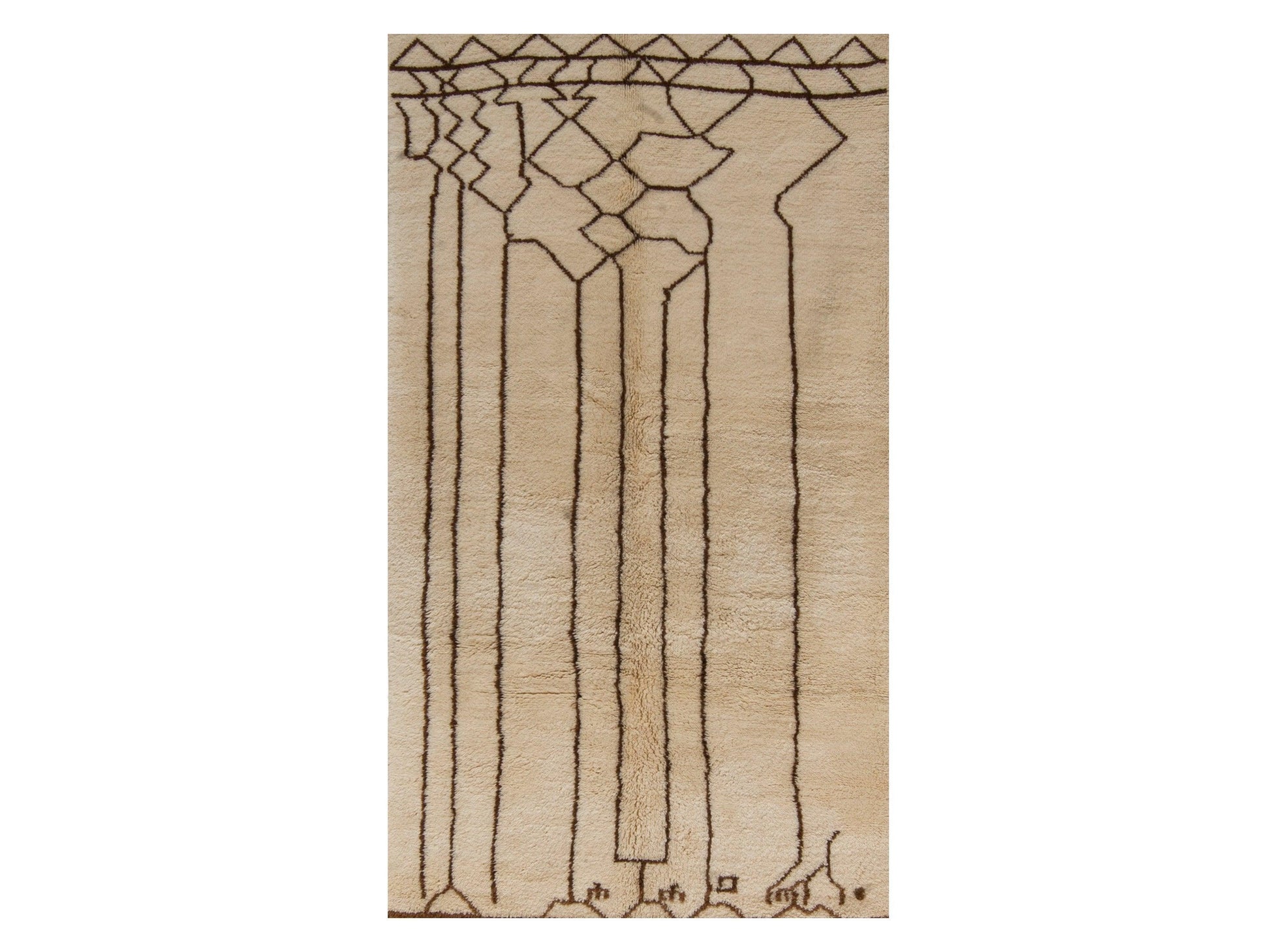 Vintage Moroccan Rug - Afaf Morocco Collection Azilal Rugs Of Morocco