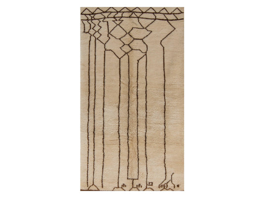 Vintage Moroccan Rug - Afaf Morocco Collection Azilal Rugs Of Morocco