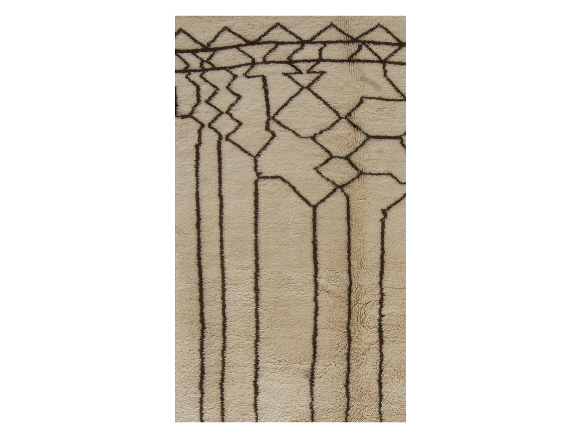 Vintage Moroccan Rug - Afaf Morocco Collection Azilal Rugs Of Morocco
