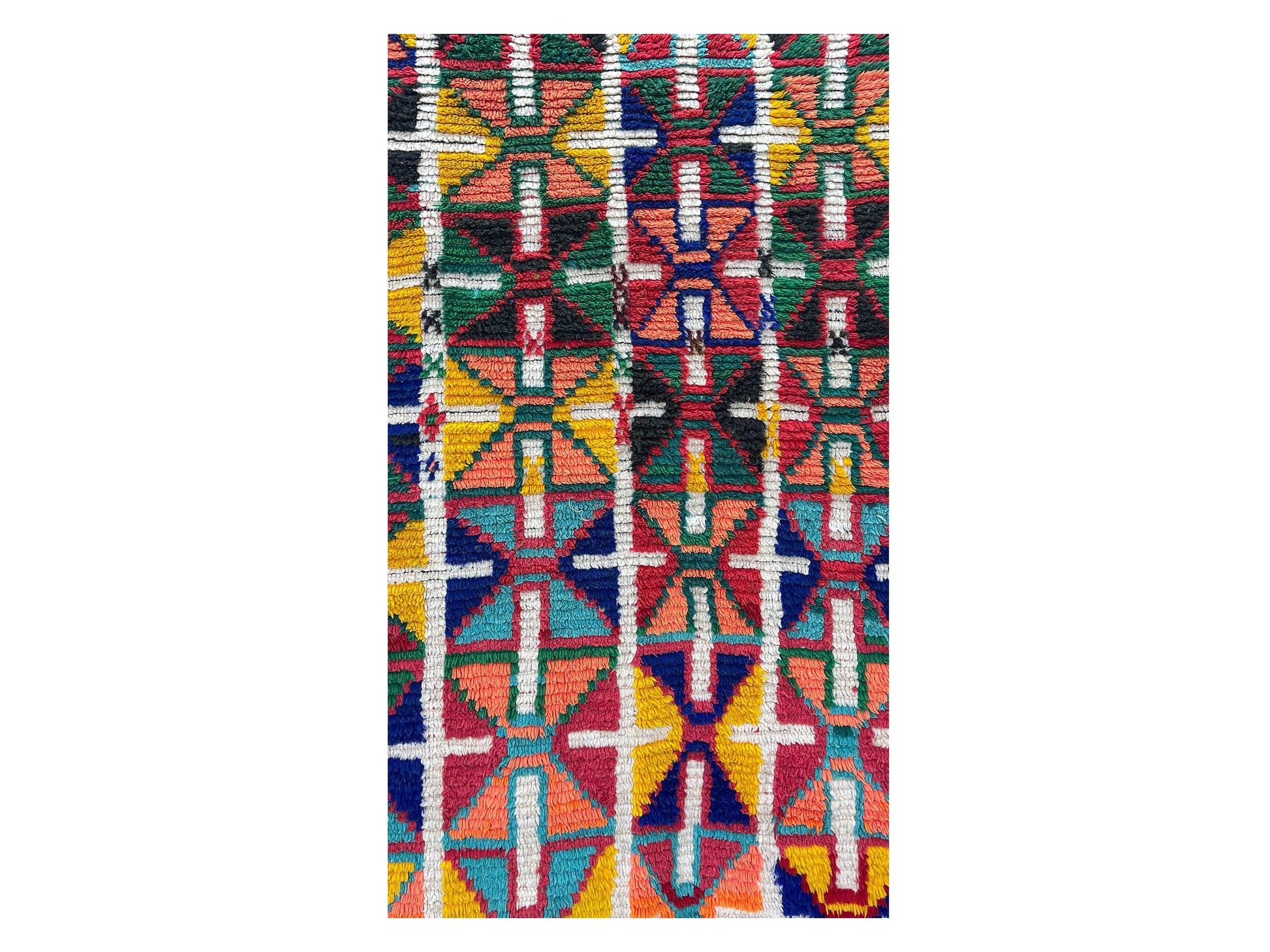 Vintage Moroccan Rug - Aghecher Morocco Collection Boujaad Rugs Of Morocco
