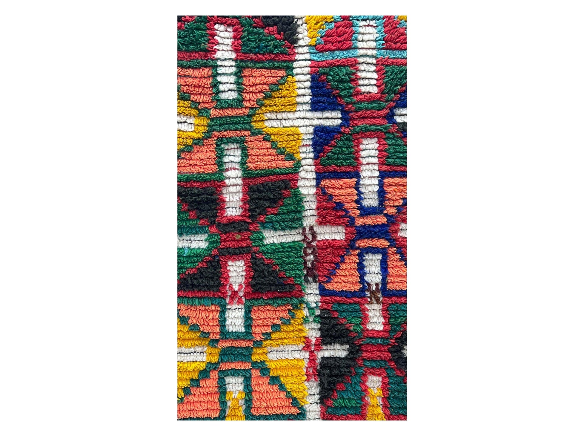 Vintage Moroccan Rug - Aghecher Morocco Collection Boujaad Rugs Of Morocco