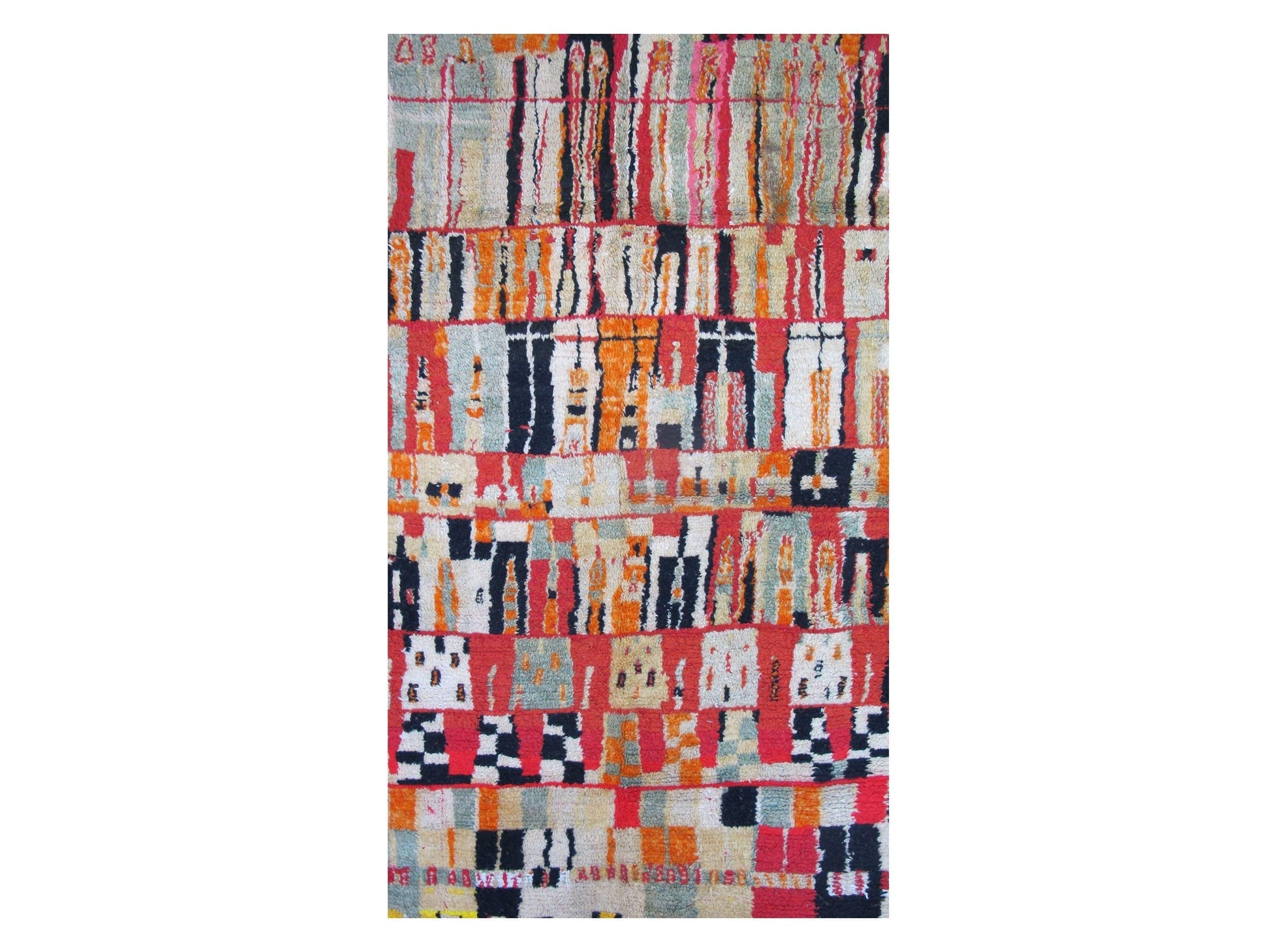 Vintage Moroccan Rug - Aizza Morocco Collection Boujaad Rugs Of Morocco